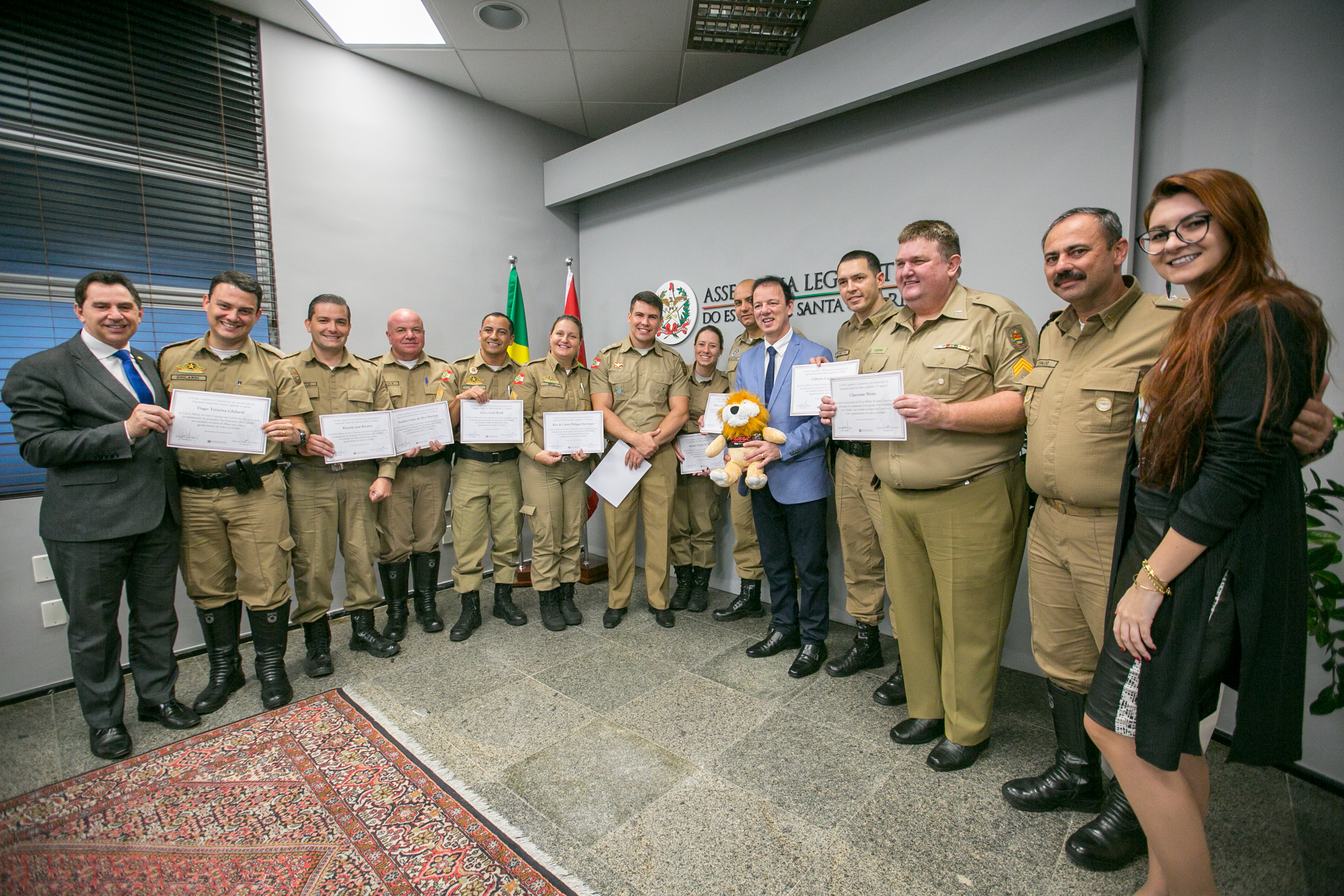 MOÇÃO – Homenagem aos policiais militares que contribuíram no Programa Estudante Cidadão