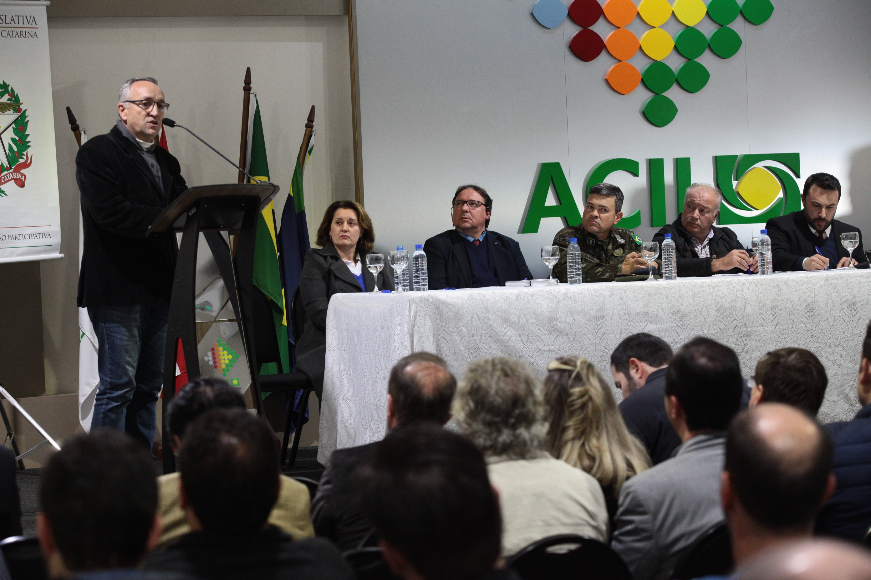 Audiência Pública - Porto Seco de Lages - Mário Heller de Souza, secretário municipal