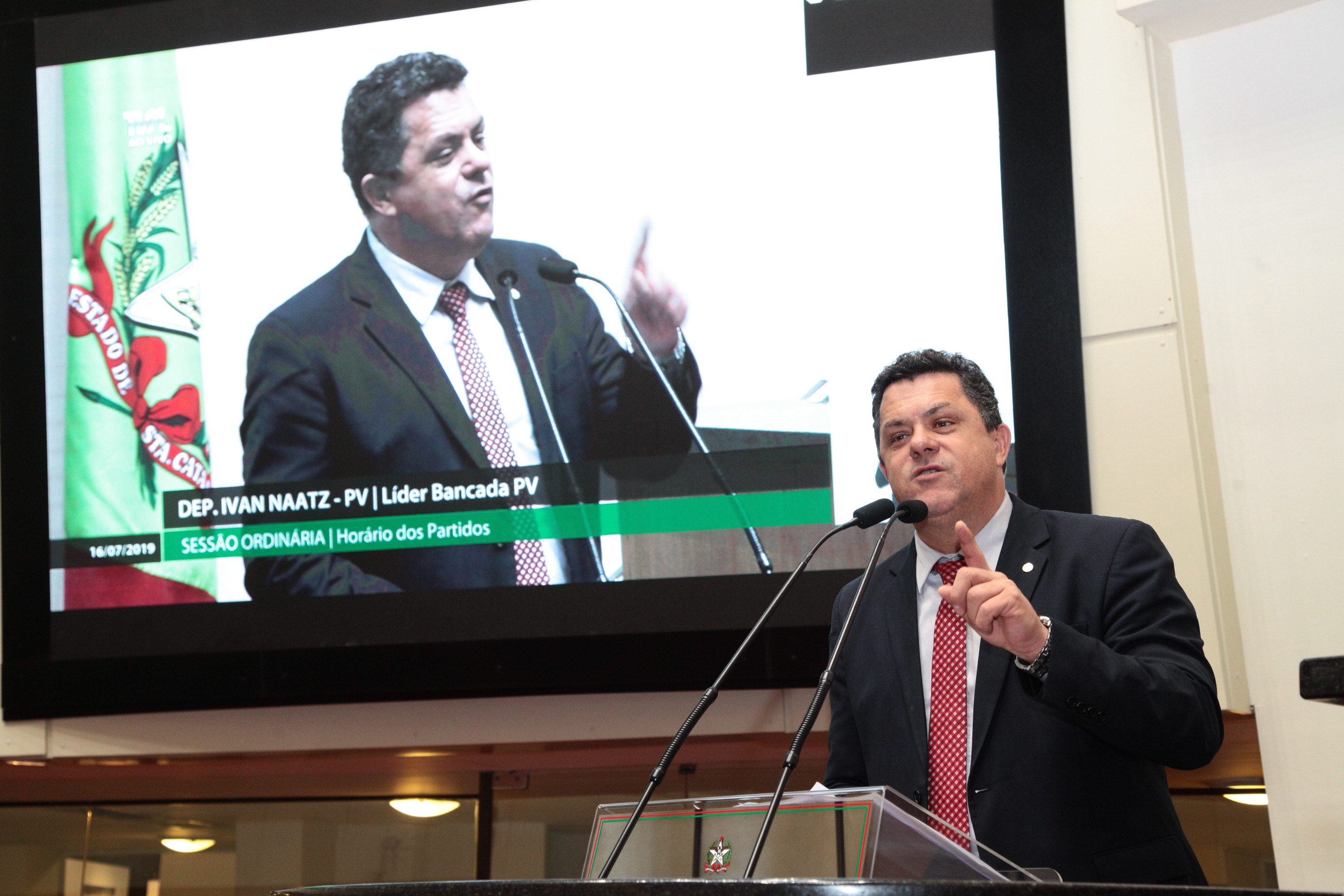 Sessão Ordinária em /07/2019 - Deputado Ivan Natz (PV)