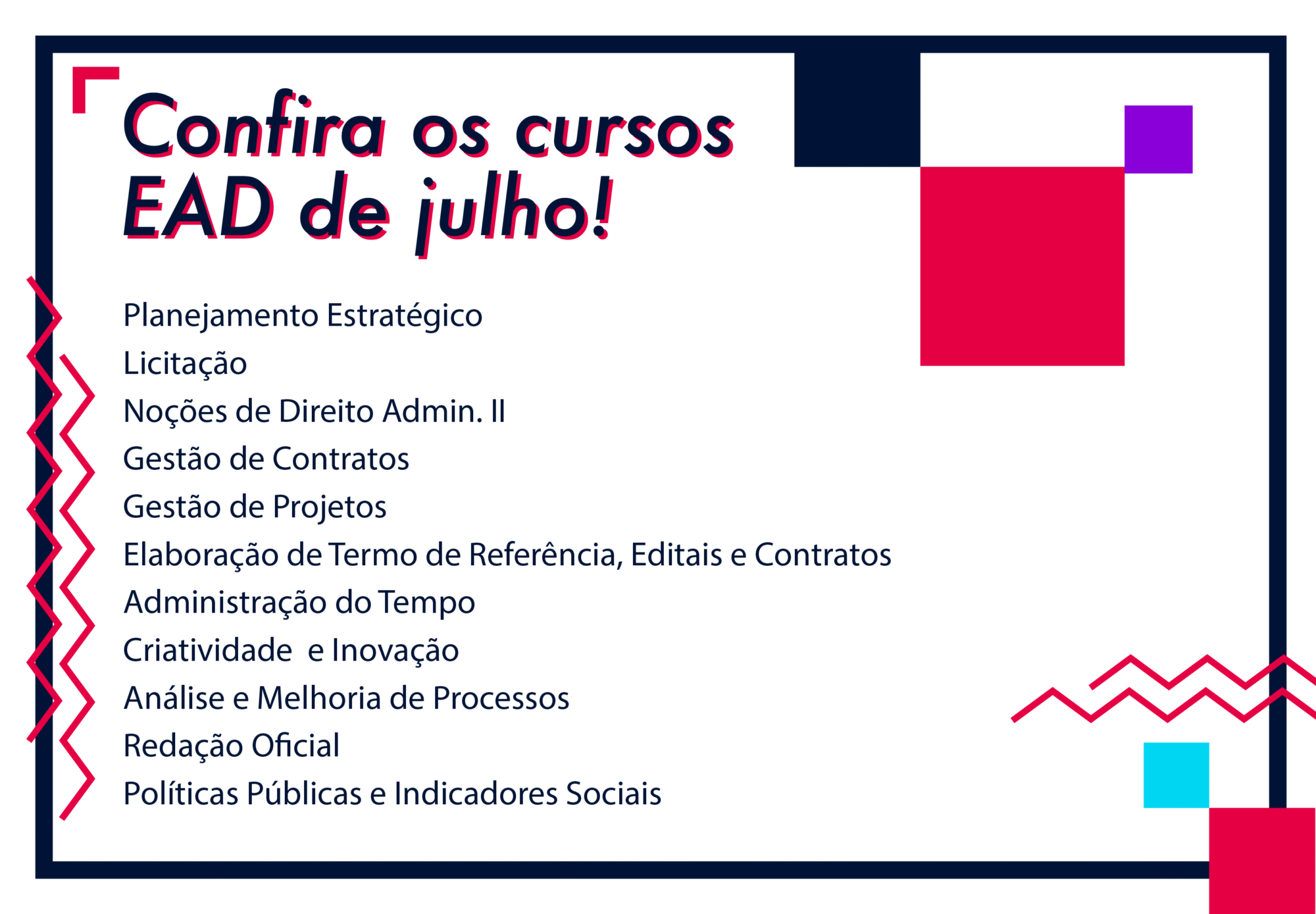 Escola do Legislativo abre inscrições para 11 cursos a distância até dia 10 de julho