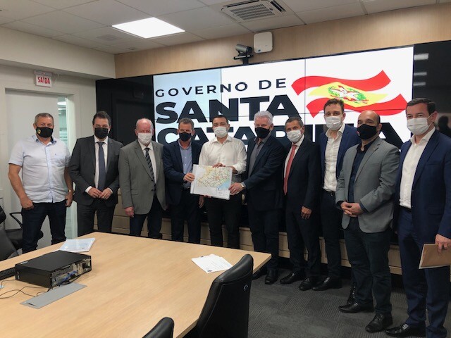 Deputado Romildo Titon e governador Carlos Moisés