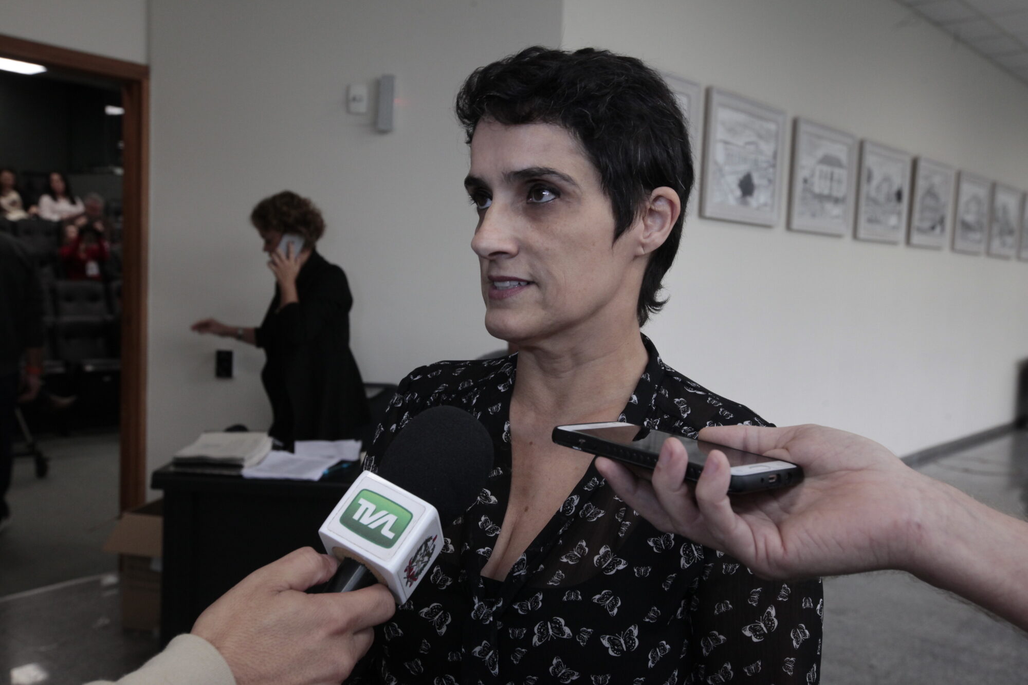 Alcilea Medeiros Cardoso, gestora do Núcleo de Educação para a Democracia da Escola do Legislativo.