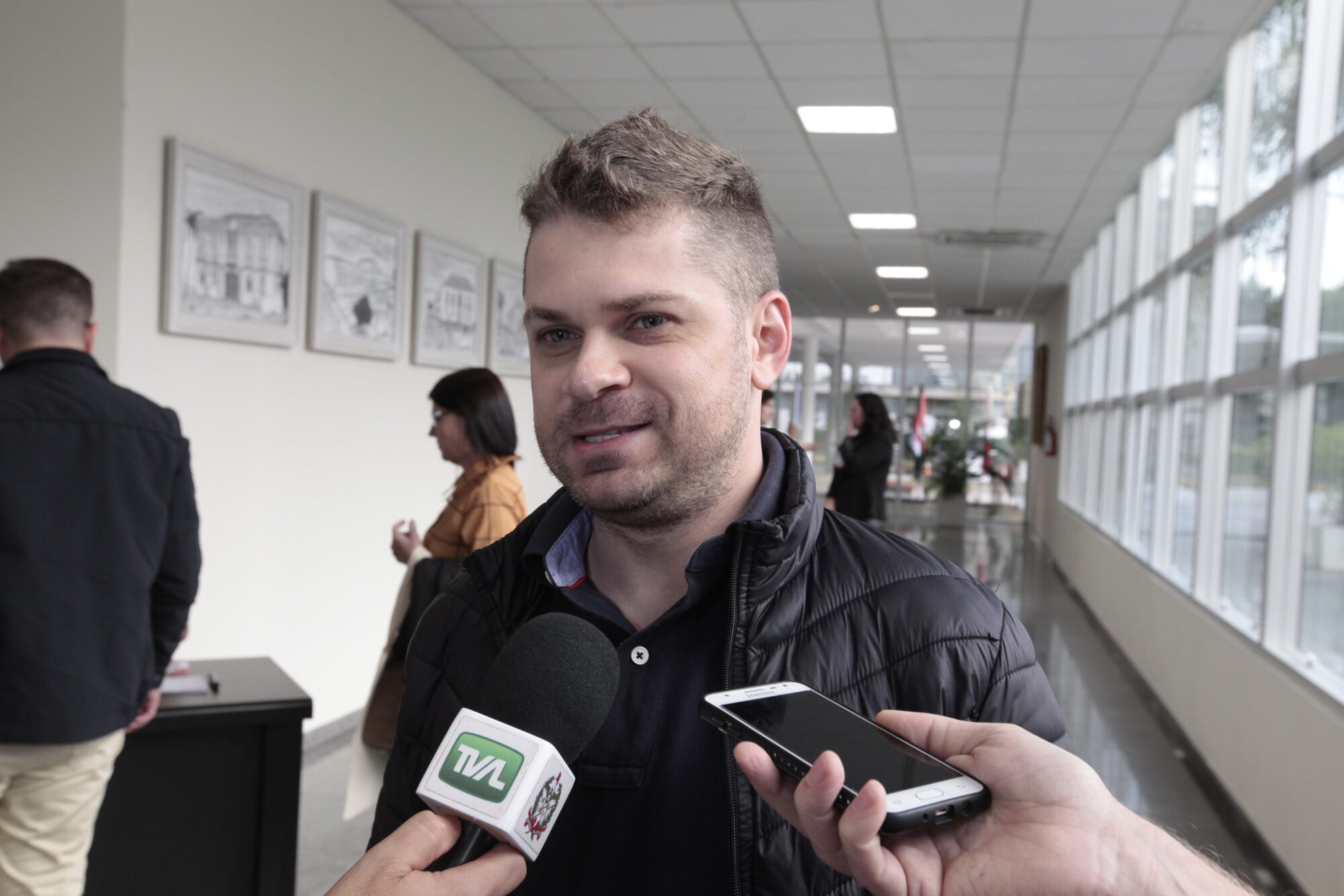 Daniel Melz, responsável pelo Programa de Vereadores Mirins de Itapiranga, que conta com 11 integrantes.