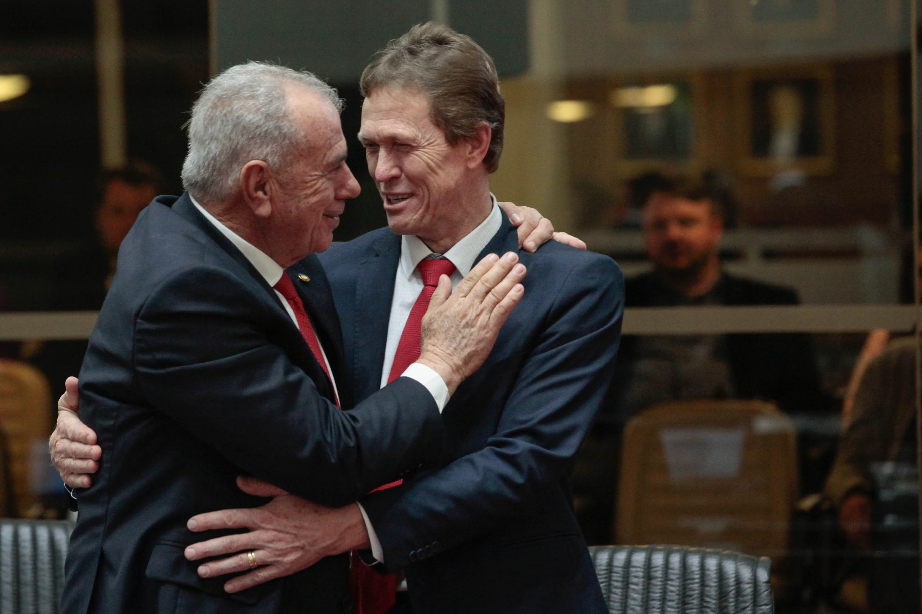Deputado Volnei Weber (MDB) e Deputado Nazareno Martins (PSB)