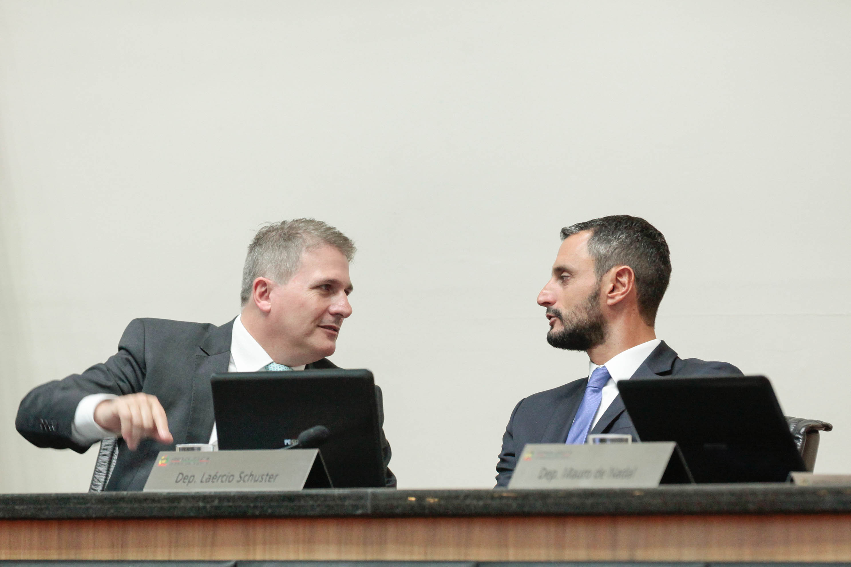 Deputado Altair Silva (PP) e Deputado João Amin (PP)