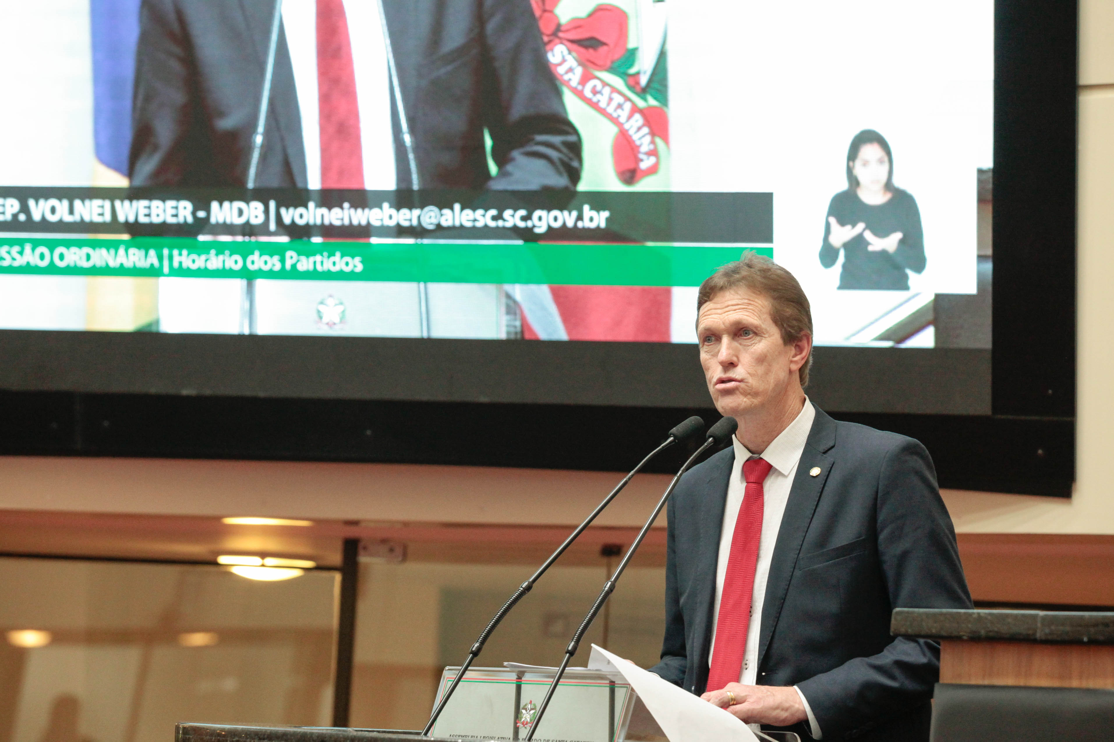 Deputado Volnei Weber (MDB)