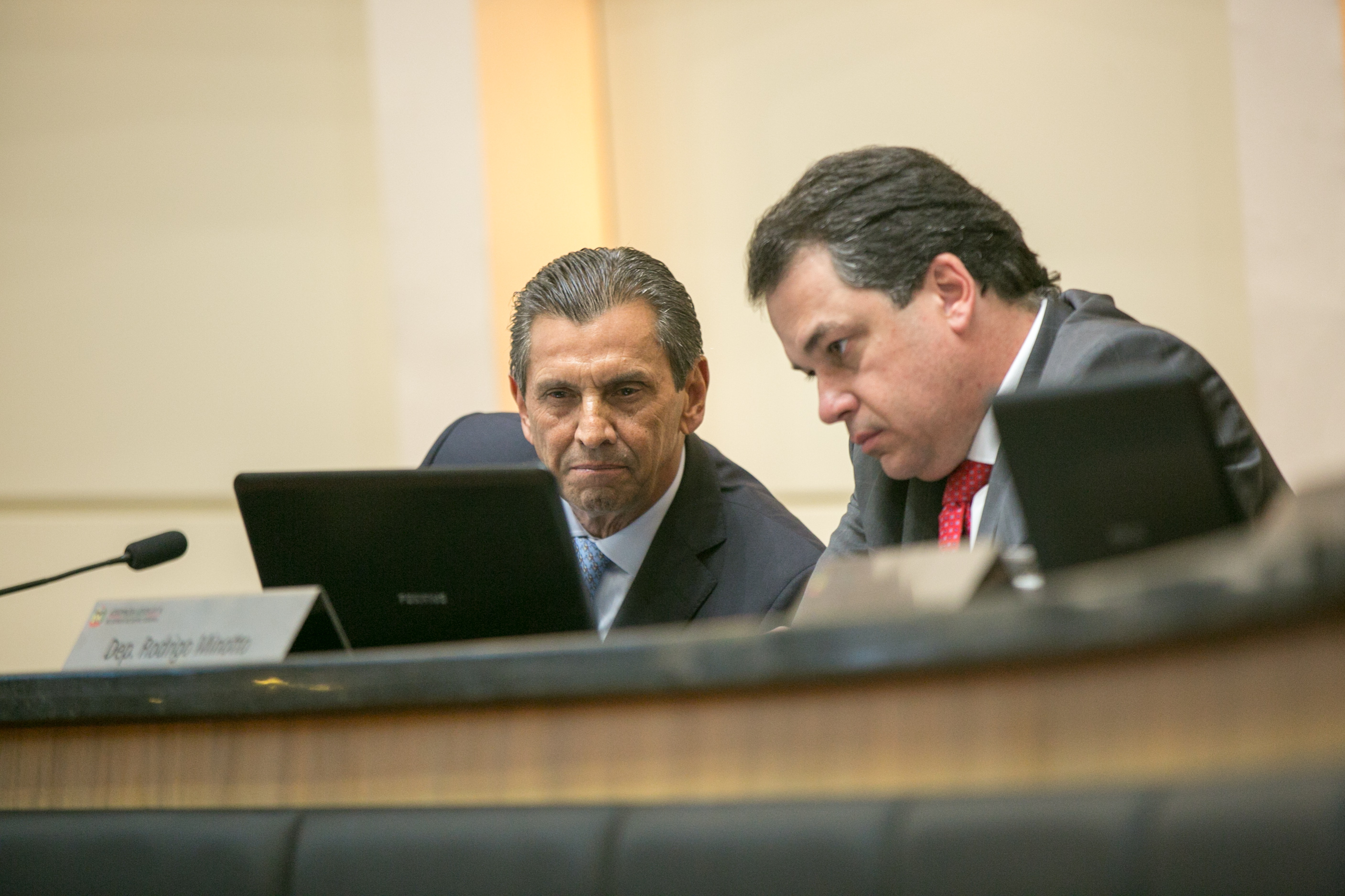 Deputado Julio Garcia (PSD) e Deputado Rodrigo Minotto (PDT)