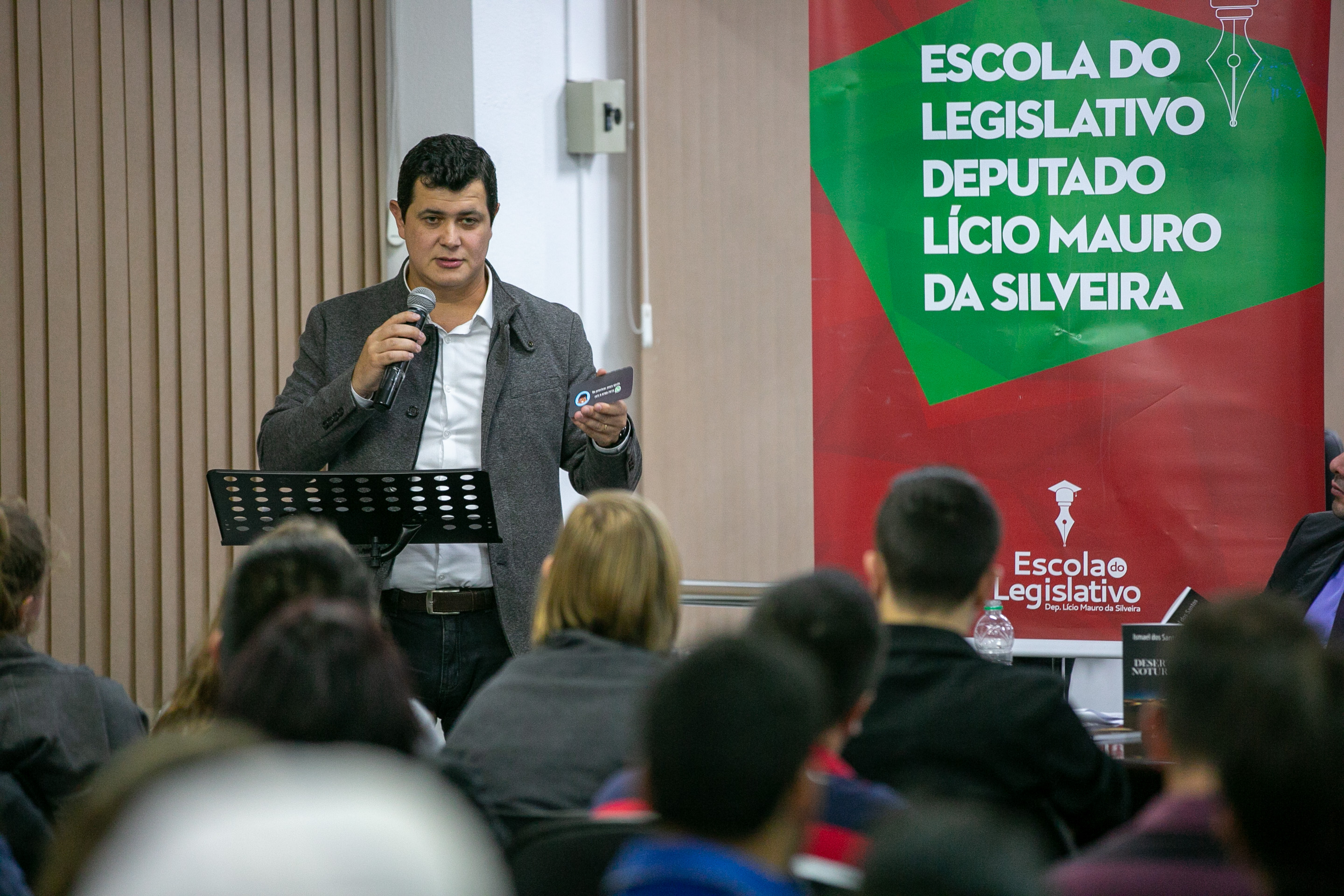 Historiador Everson Mendes, palestrante