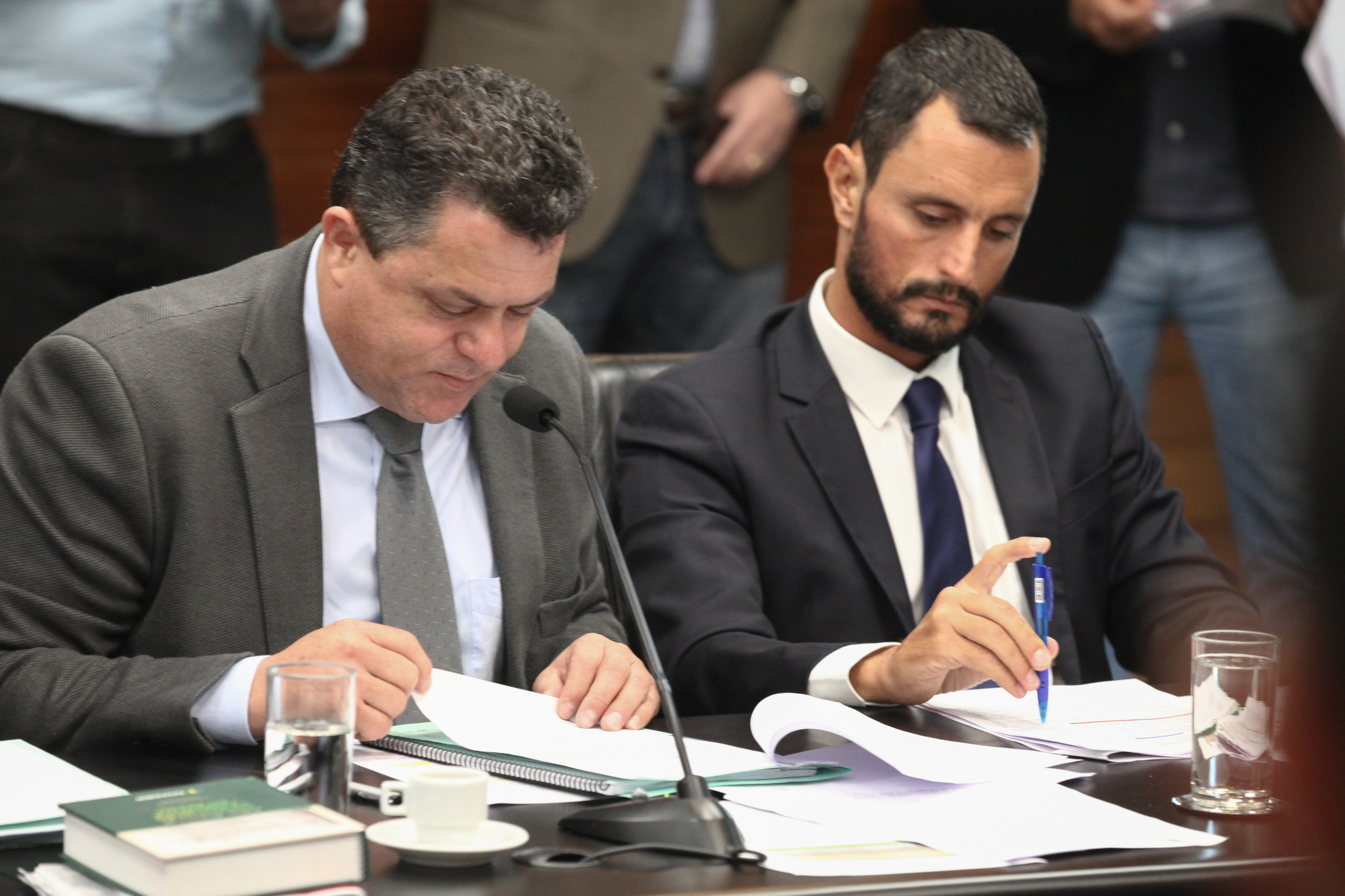 Comissão de Constituição e Justiça Deputado Ivan Natz (PV) e Deputado João Amin (PP)