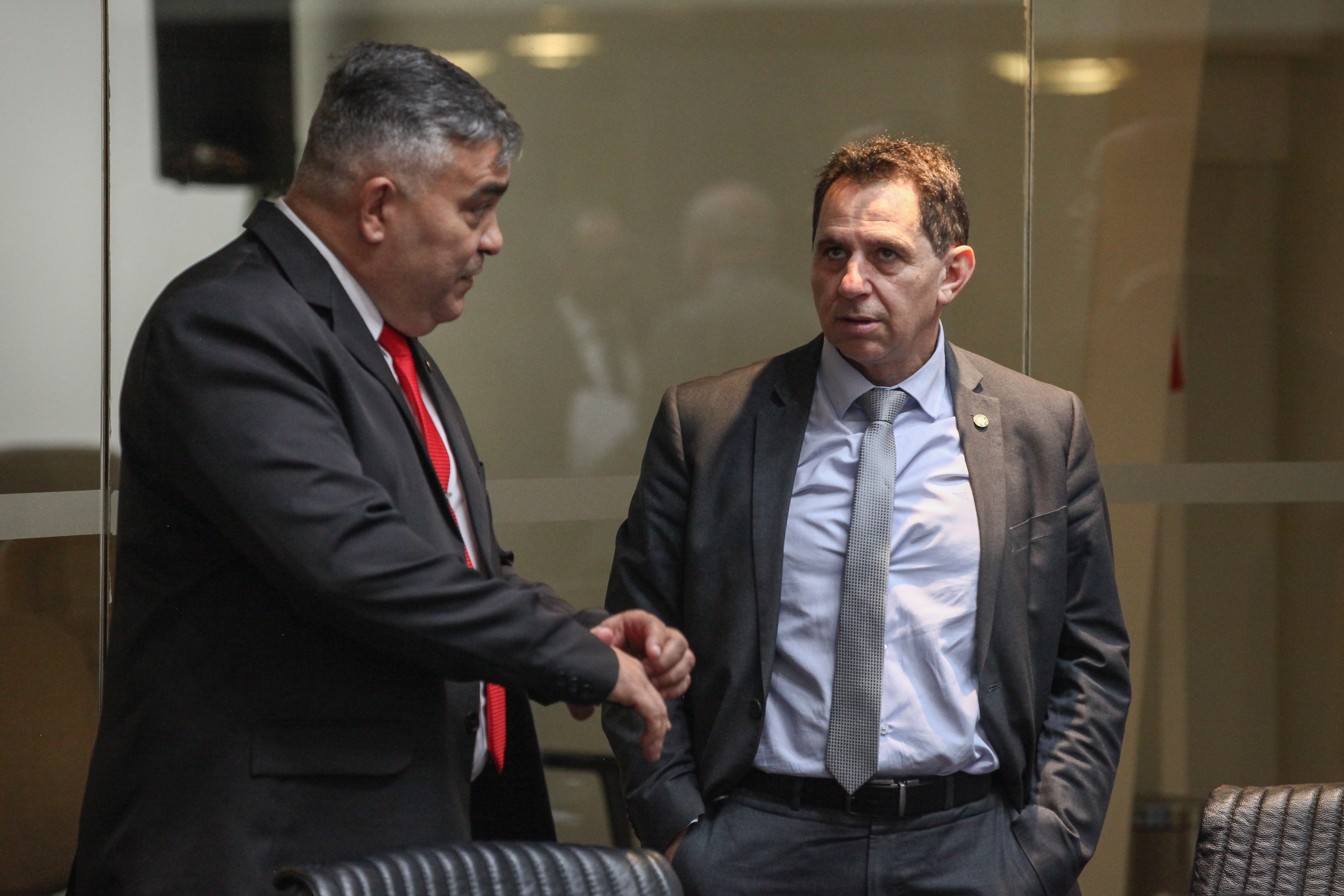 Sessão Ordinária - Deputado Sargento Lima(PSL) e Deputado Coronel Onir Mocelin (PSL)