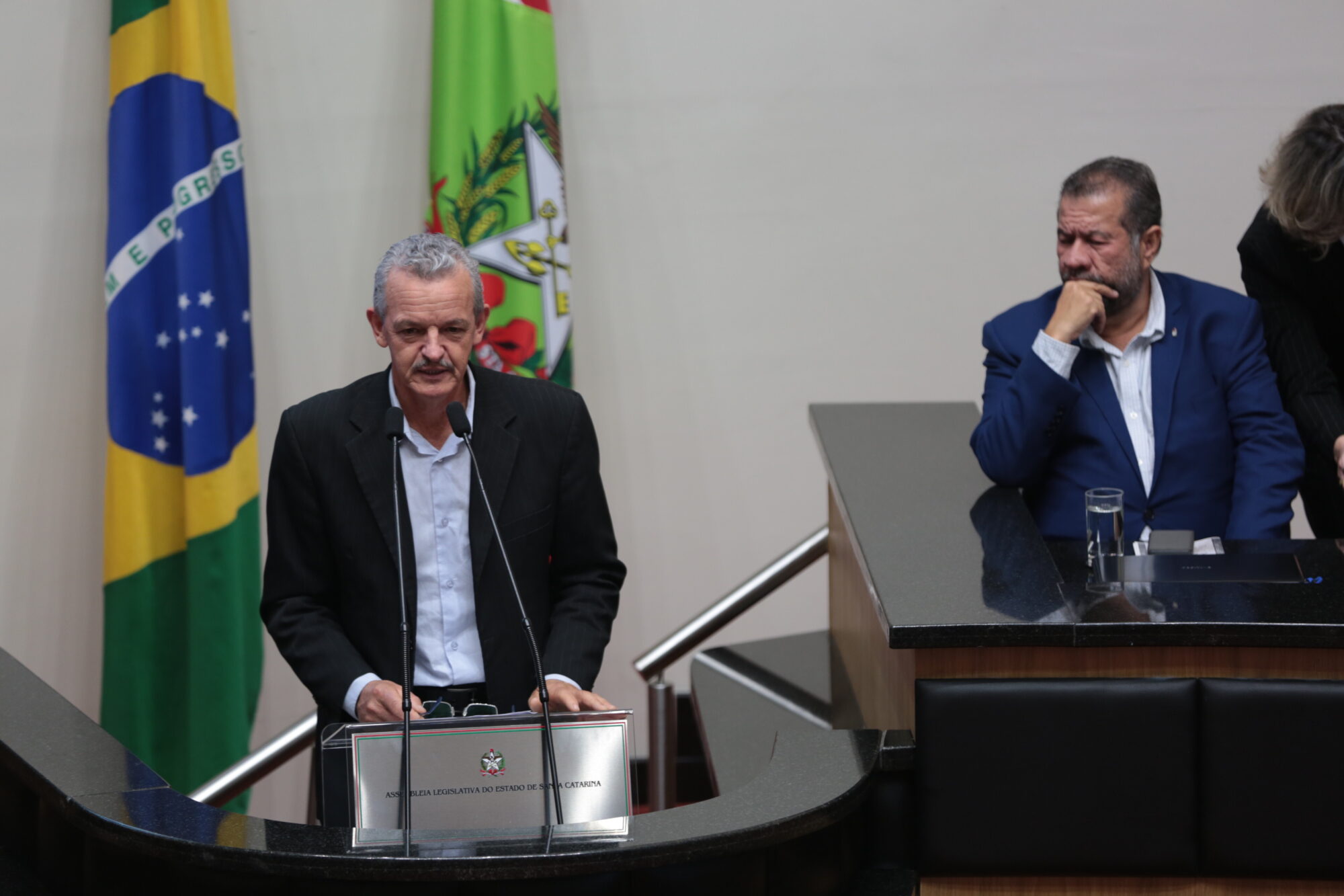 Ex-deputado Dirceu Dresch, autor do projeto que restituiu os mandatos cassados pelo regime militar.