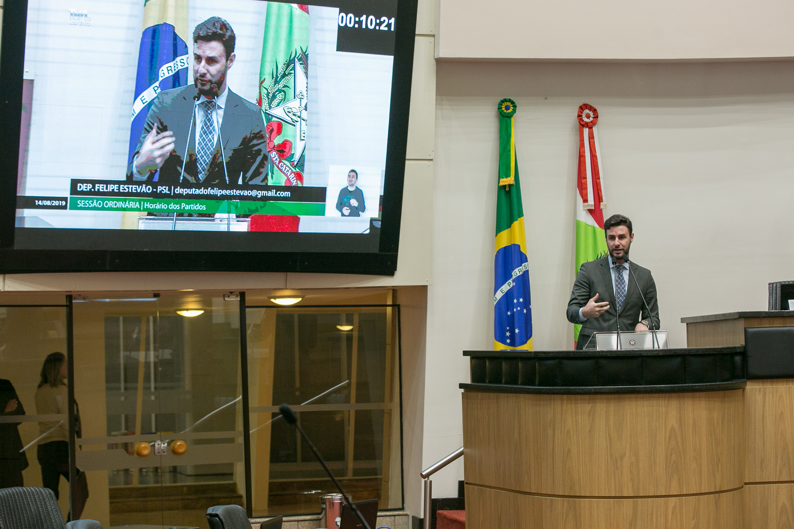 Deputado Felipe Estevão (PSL)