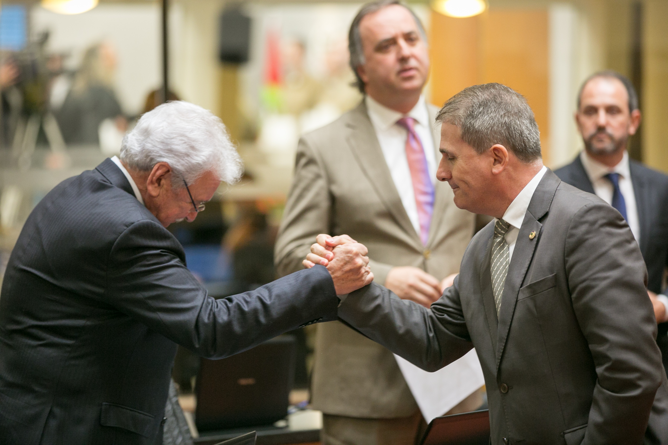 Deputado Moacir Sopelsa (MDB) e Deputado Altair Silva (PP)