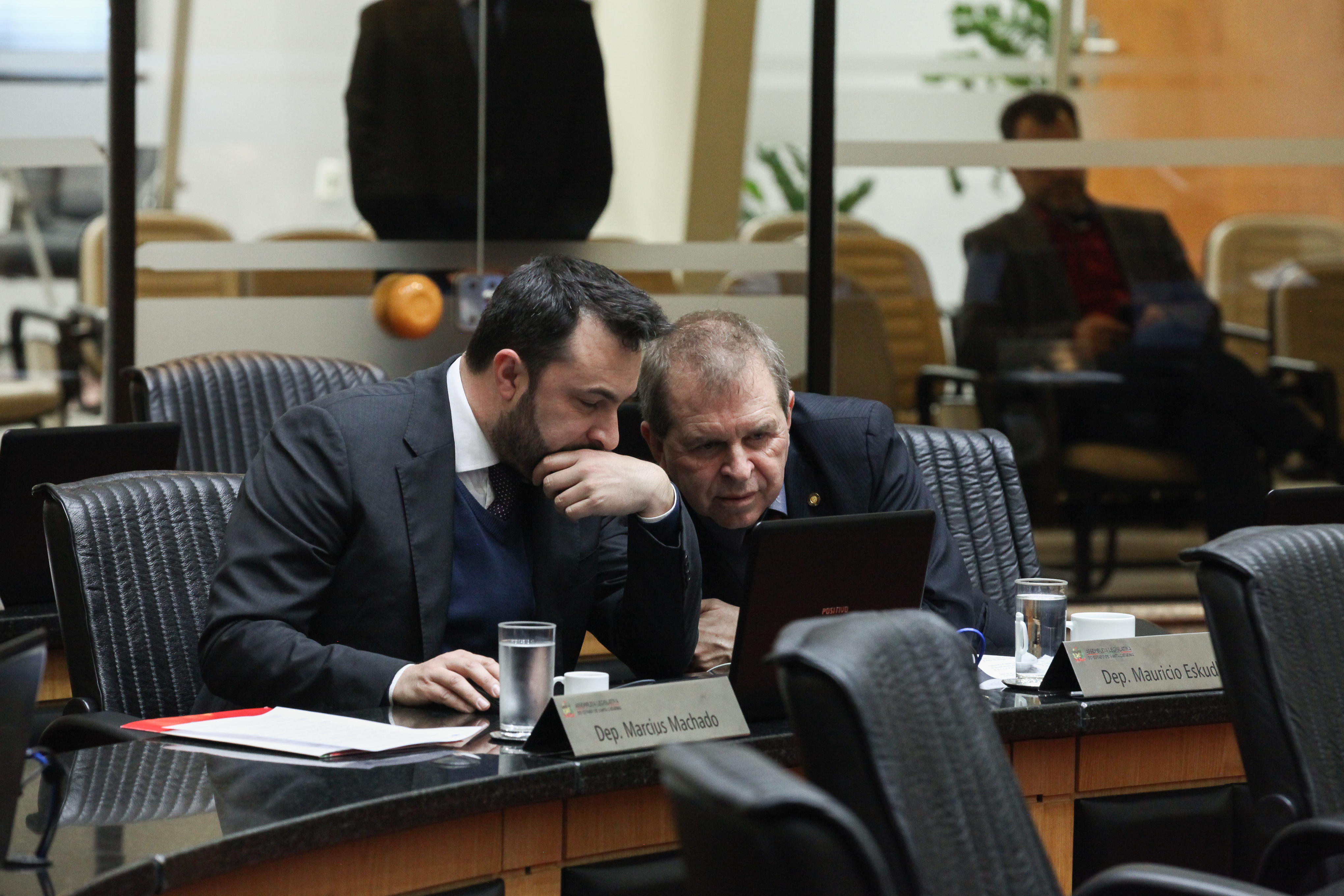 Sessão Ordinária - Deputado Marcius Machado (PR) e Deputado Maurício Eskudlark (PR)
