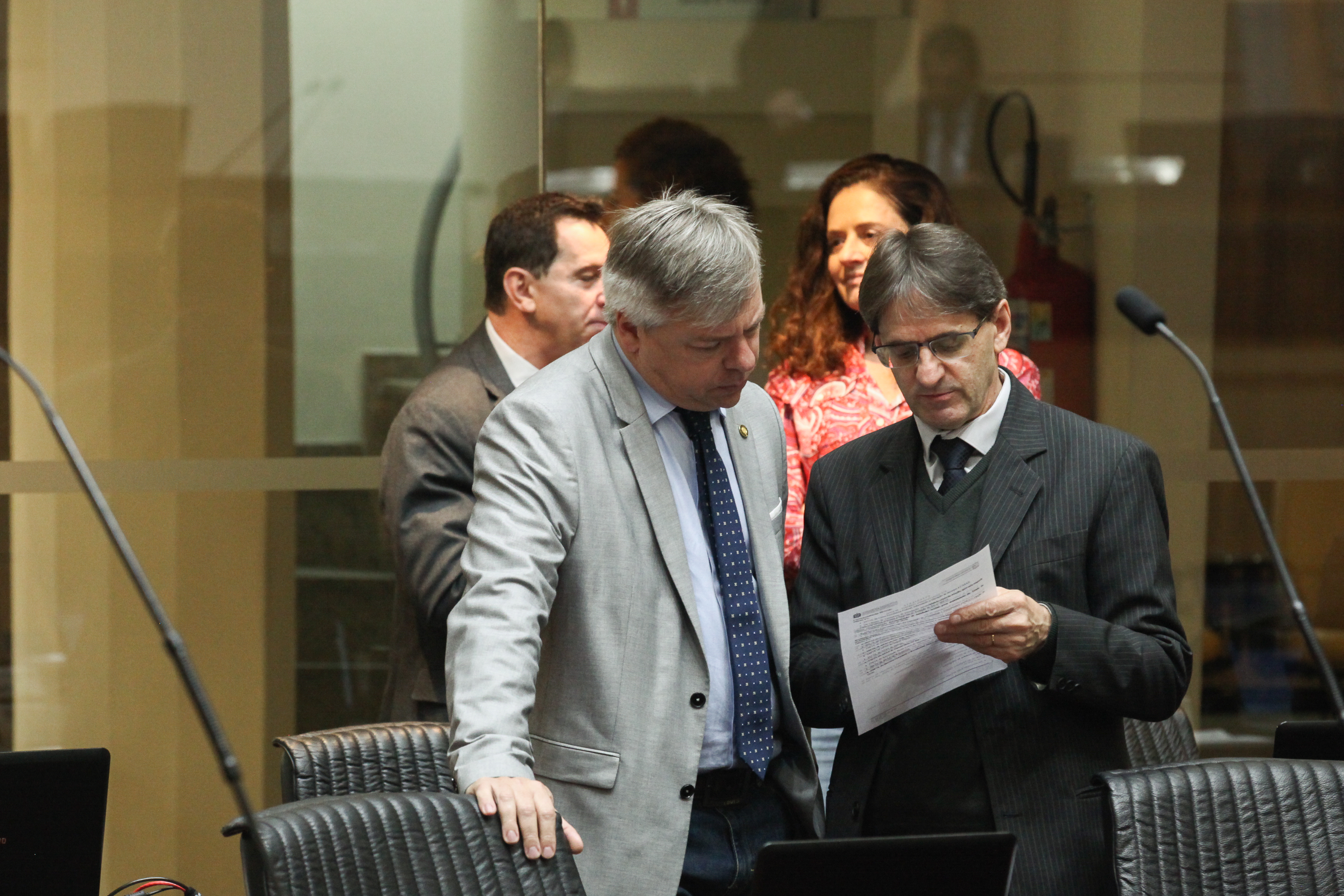 Sessão Ordinária - Deputado Fabiano da Luz (PT) e Deputado Neodi Saretta (PT)