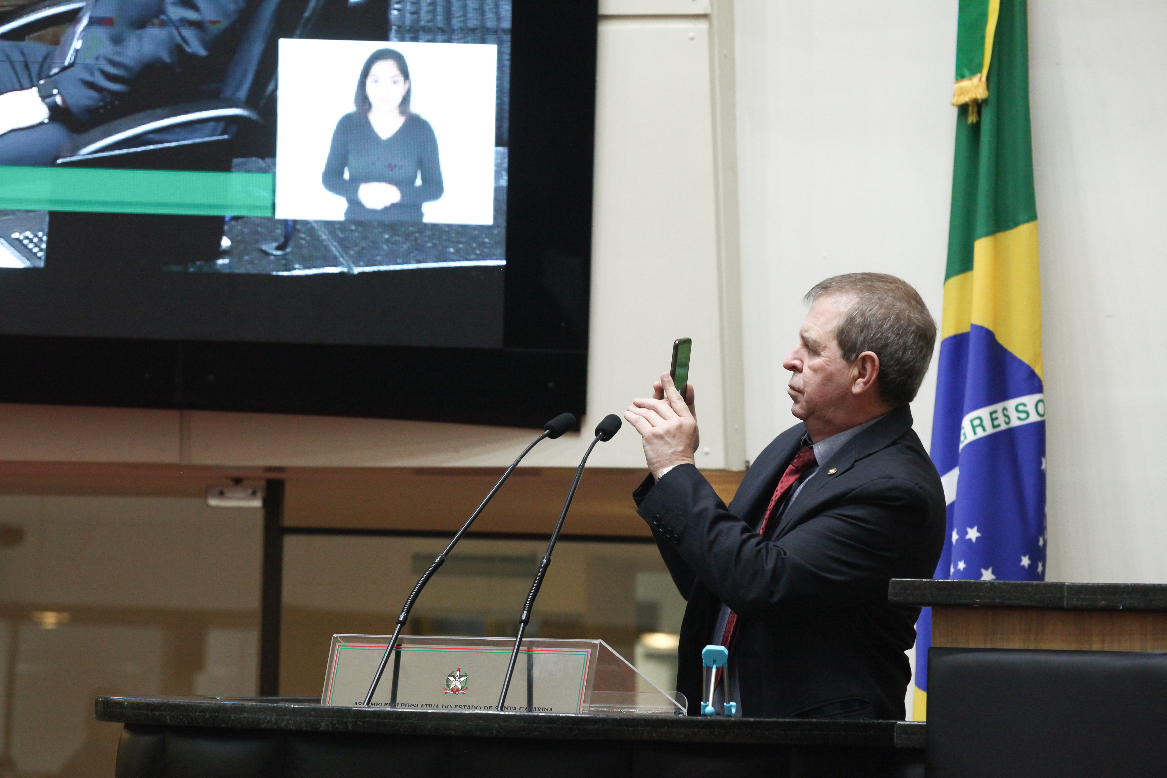 Sessão Ordinária - Deputado Maurício Eskudlark (PR)