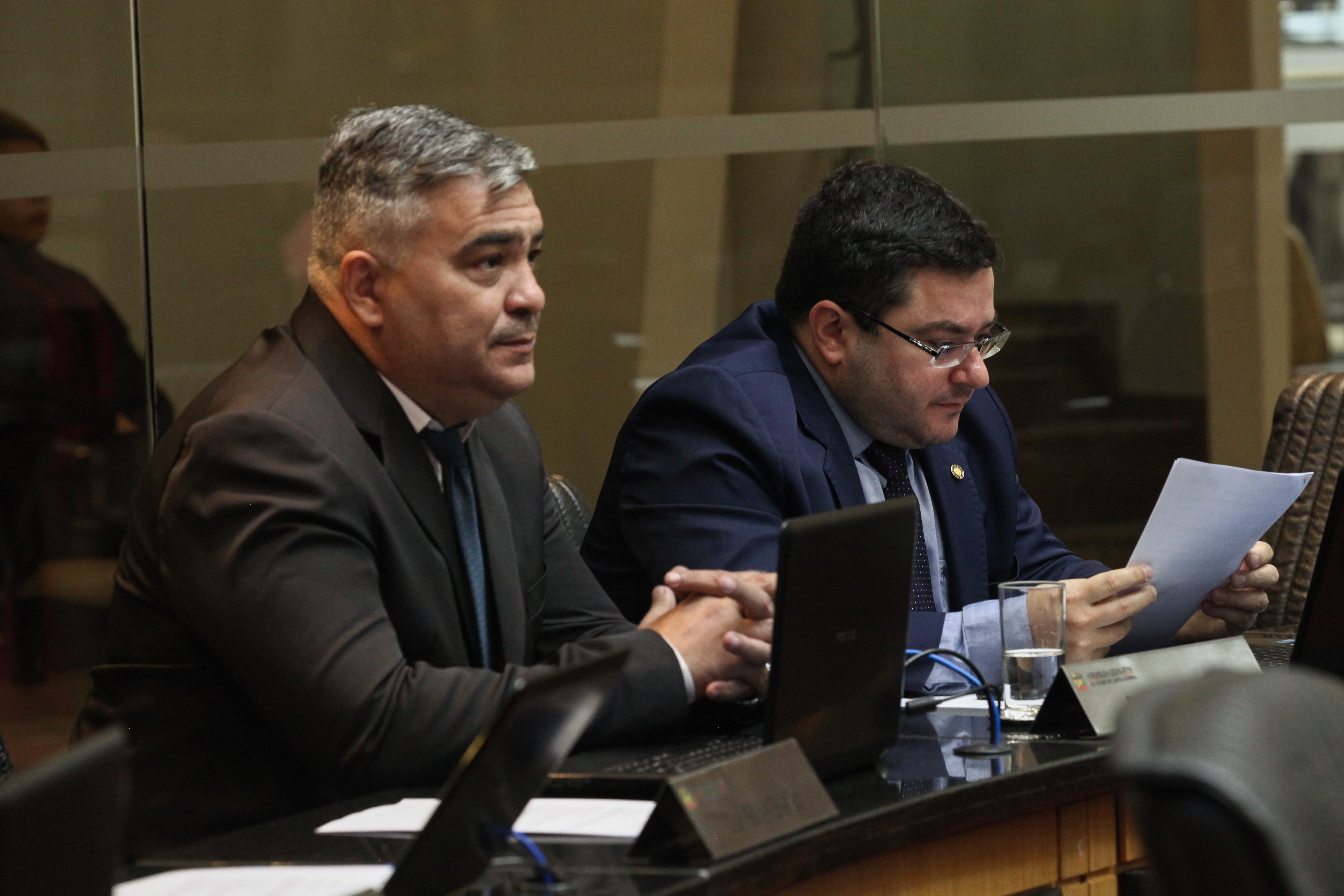 Sessão Ordinária - Deputado Sargento Lima (PSL) e Deputado Ricardo Alba (PSL)