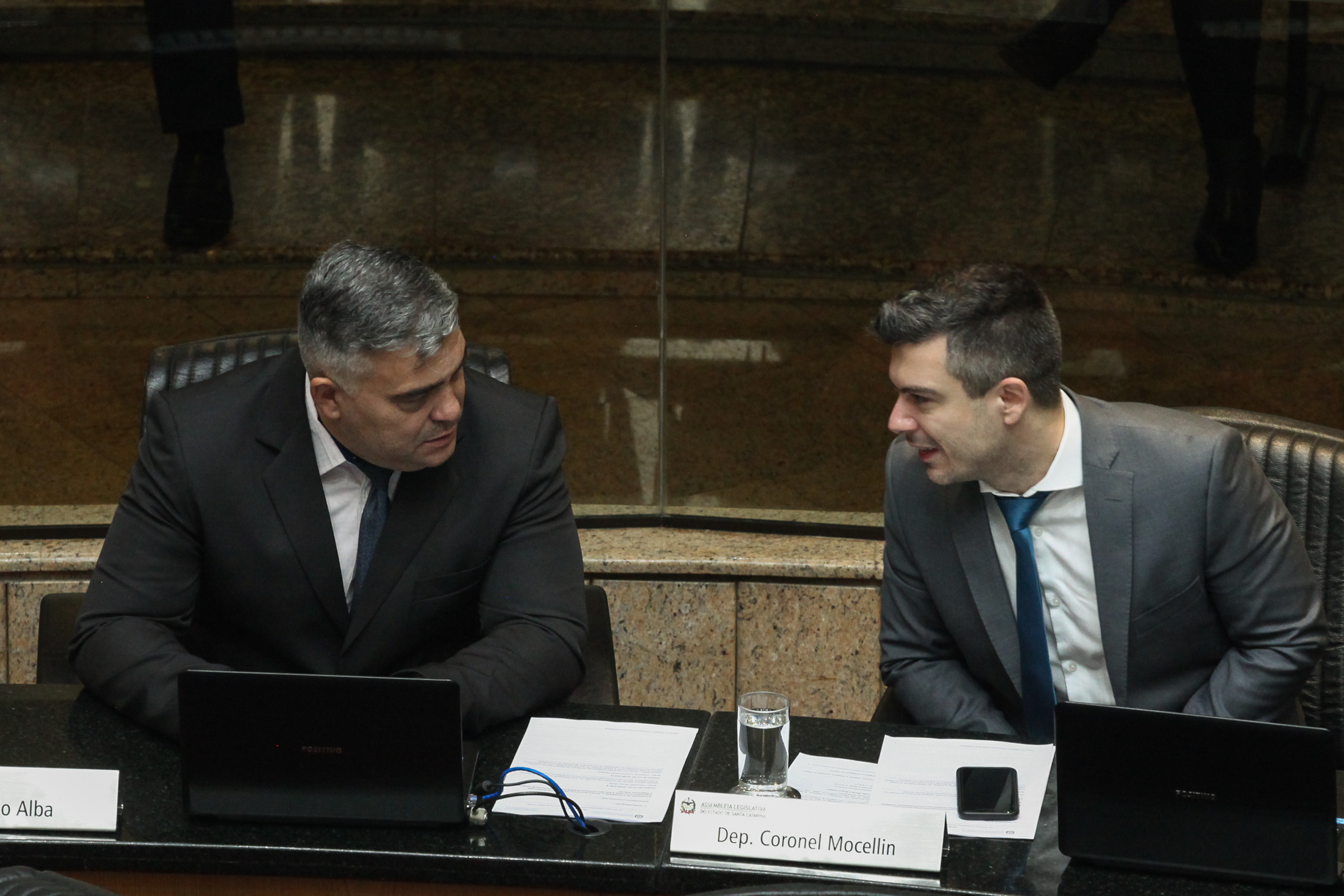 Sessão Ordinária - Deputado Bruno Souza (PSB) e Deputado Sargento Lima (PSL)