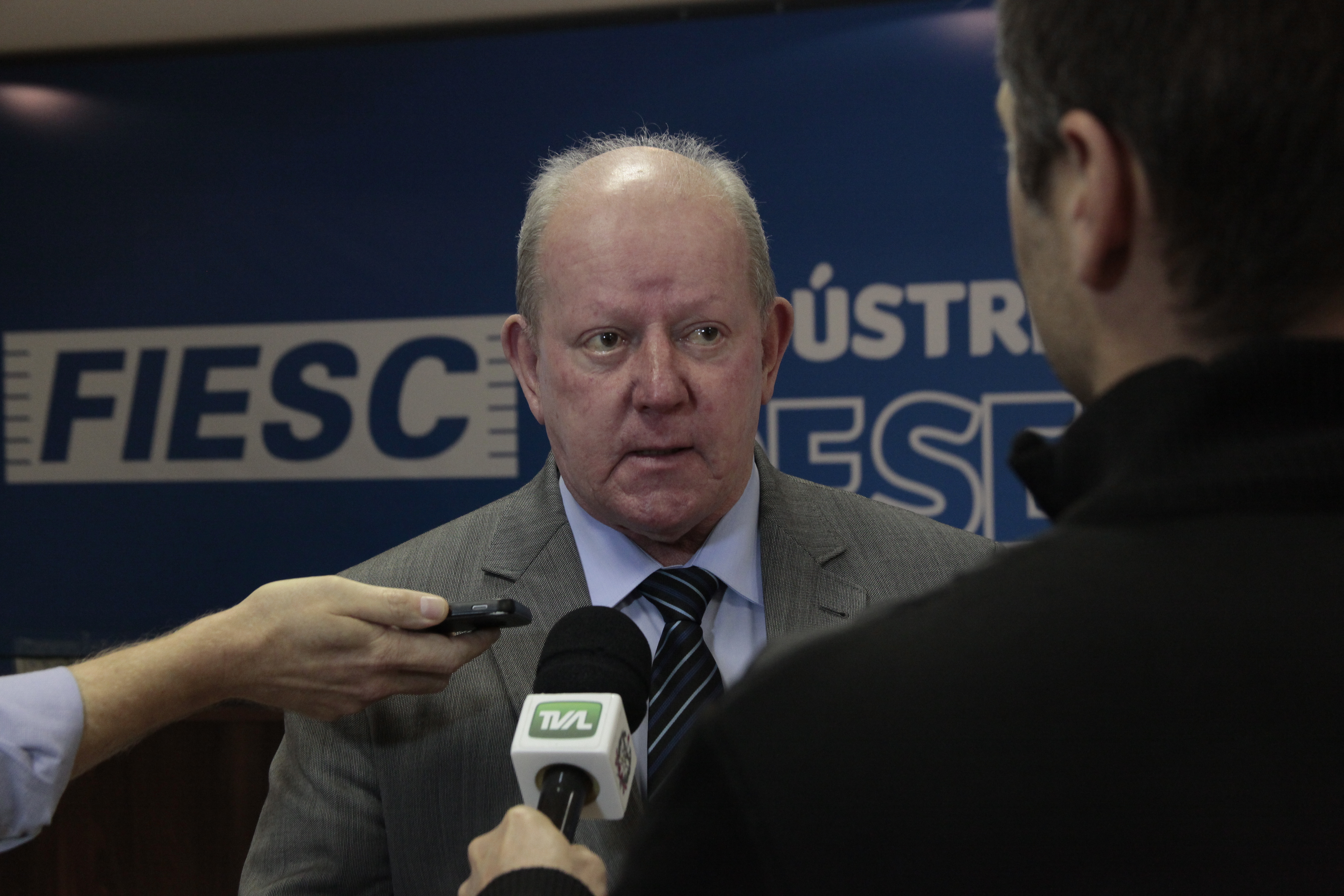 Deputado Marcos Vieira (PSDB) na Fiesc