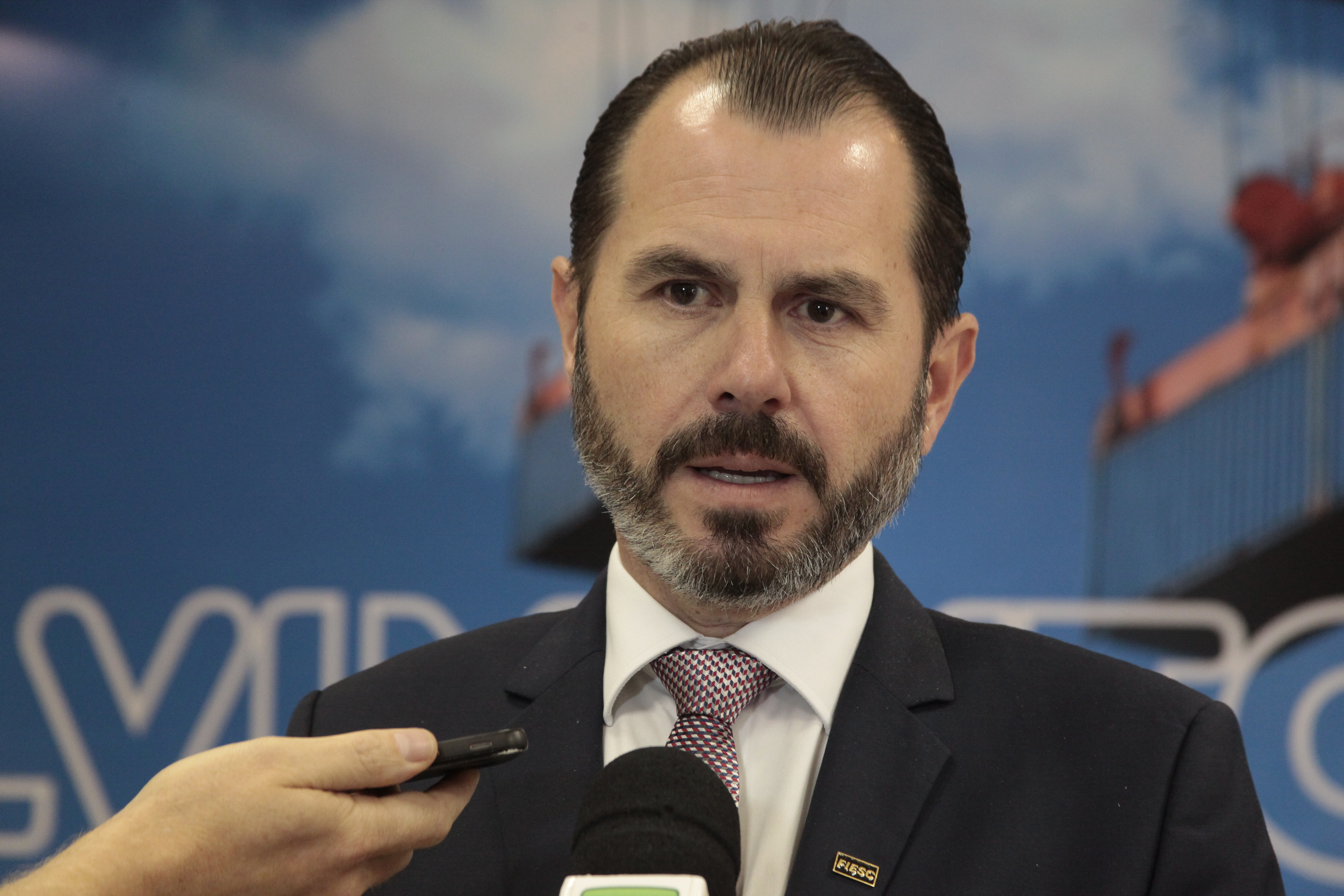 Deputado Marcos Vieira (PSDB) na Fiesc