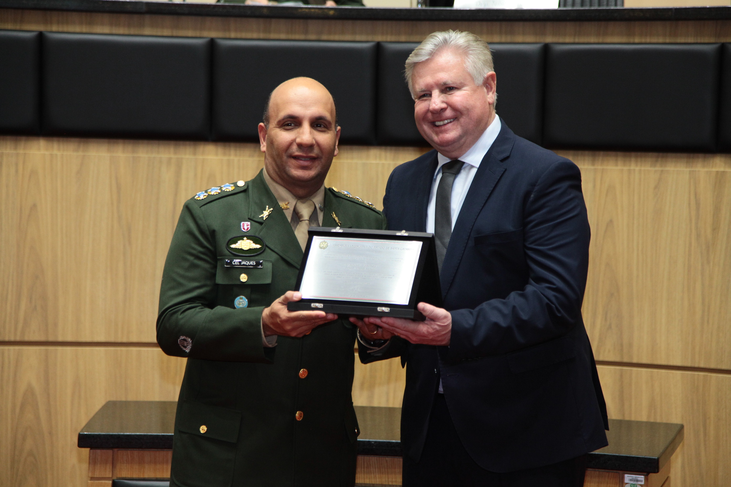 Sessão Especial em Comemoração ao Dia do Soldado - Coronel Jaques Flário Simplício