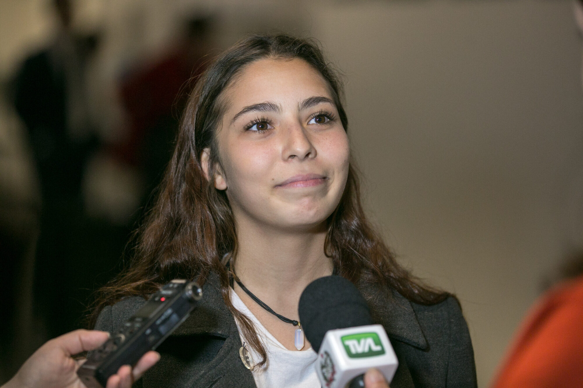 Vitória Vidal da Silva, estagiária do PAB