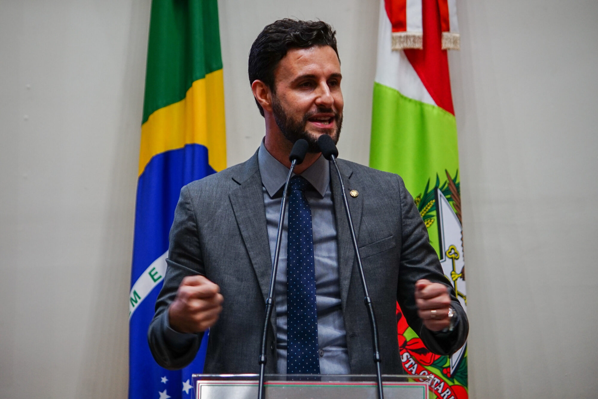 Deputado Felipe Estevão (PSL).