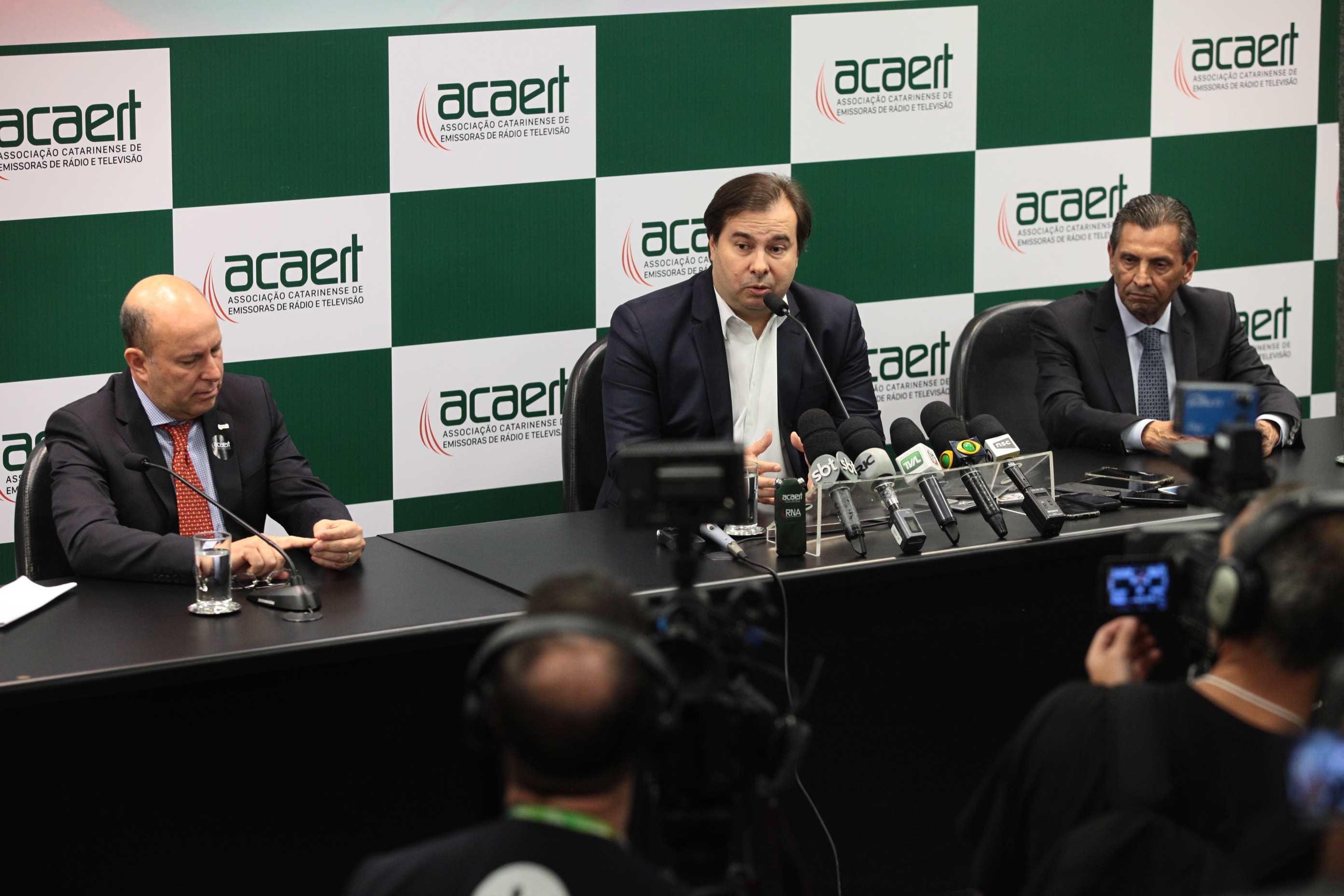 Coletiva do Deputado Rodrigo Maia (PD)