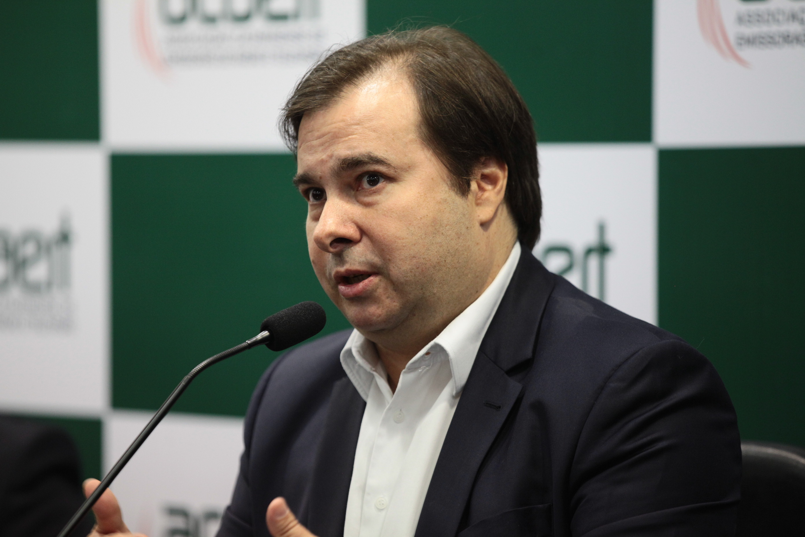 Coletiva do Deputado Rodrigo Maia (PD)