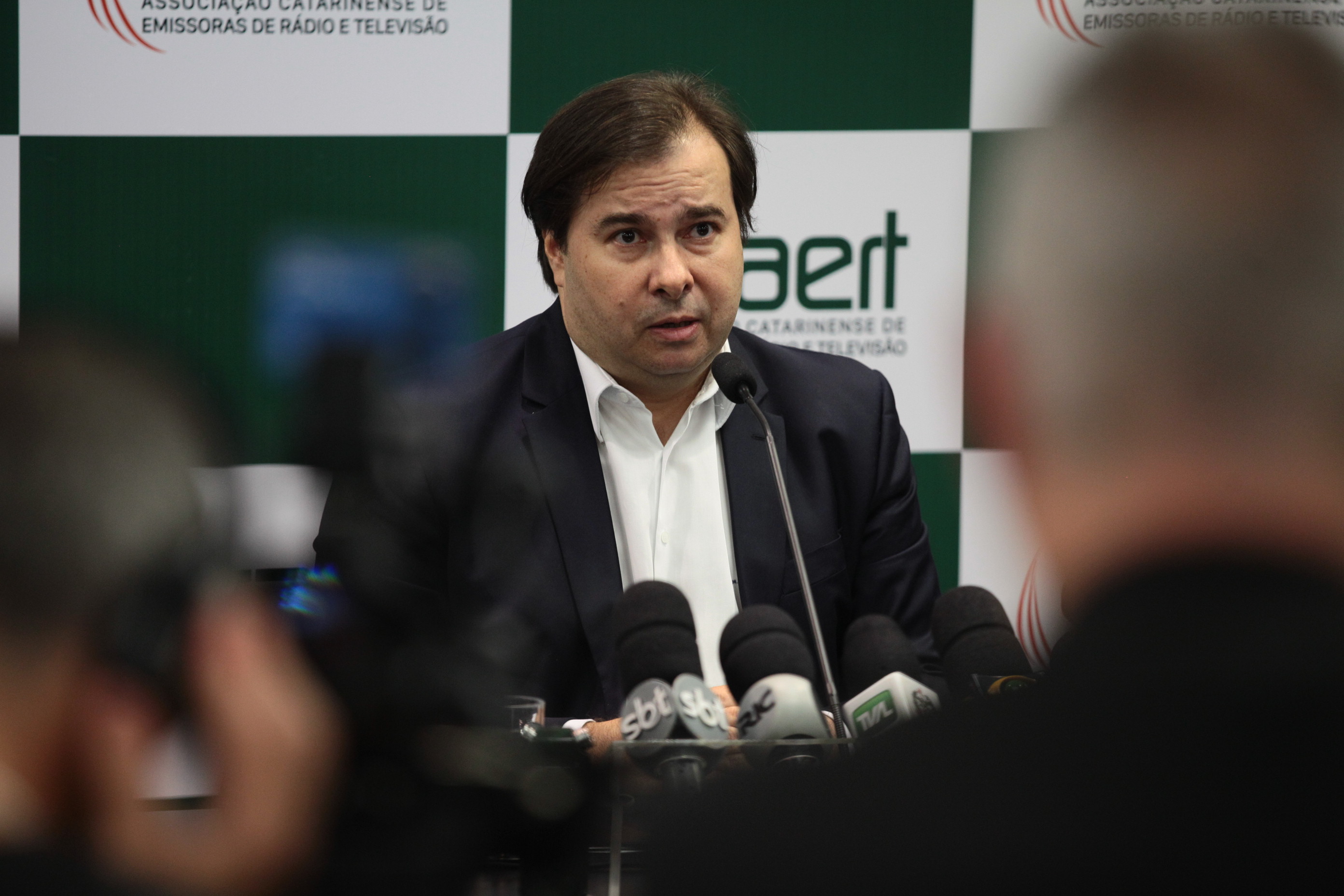 Coletiva do Deputado Rodrigo Maia (PD)