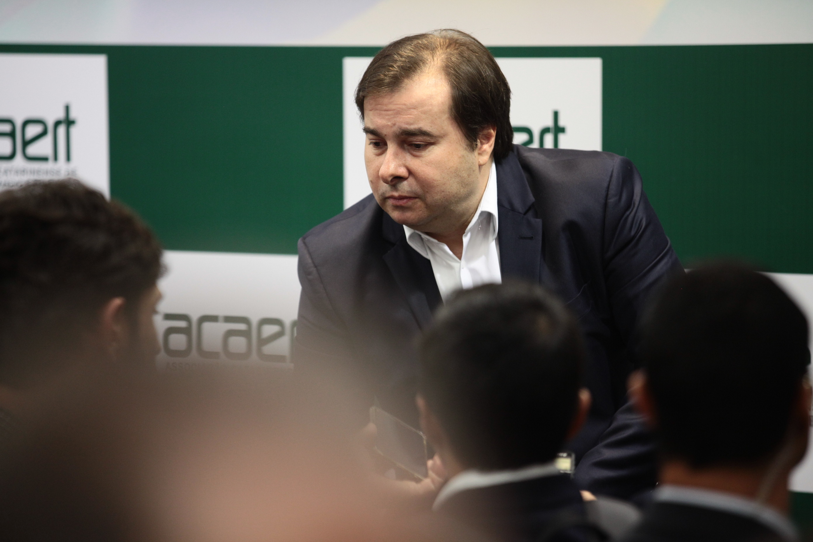 Coletiva do Deputado Rodrigo Maia (PD)