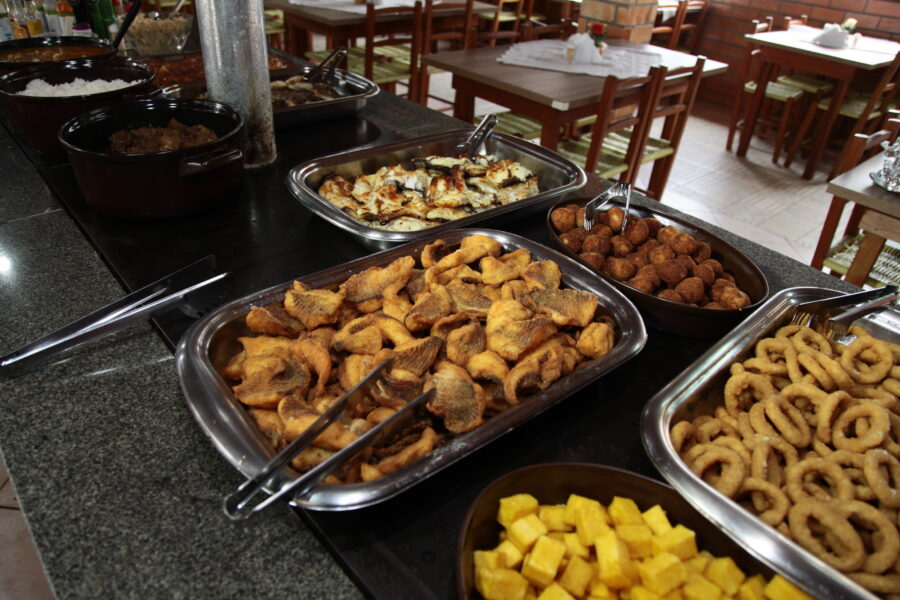 Imagem ilustra a utilização da tilápia na culinária regional