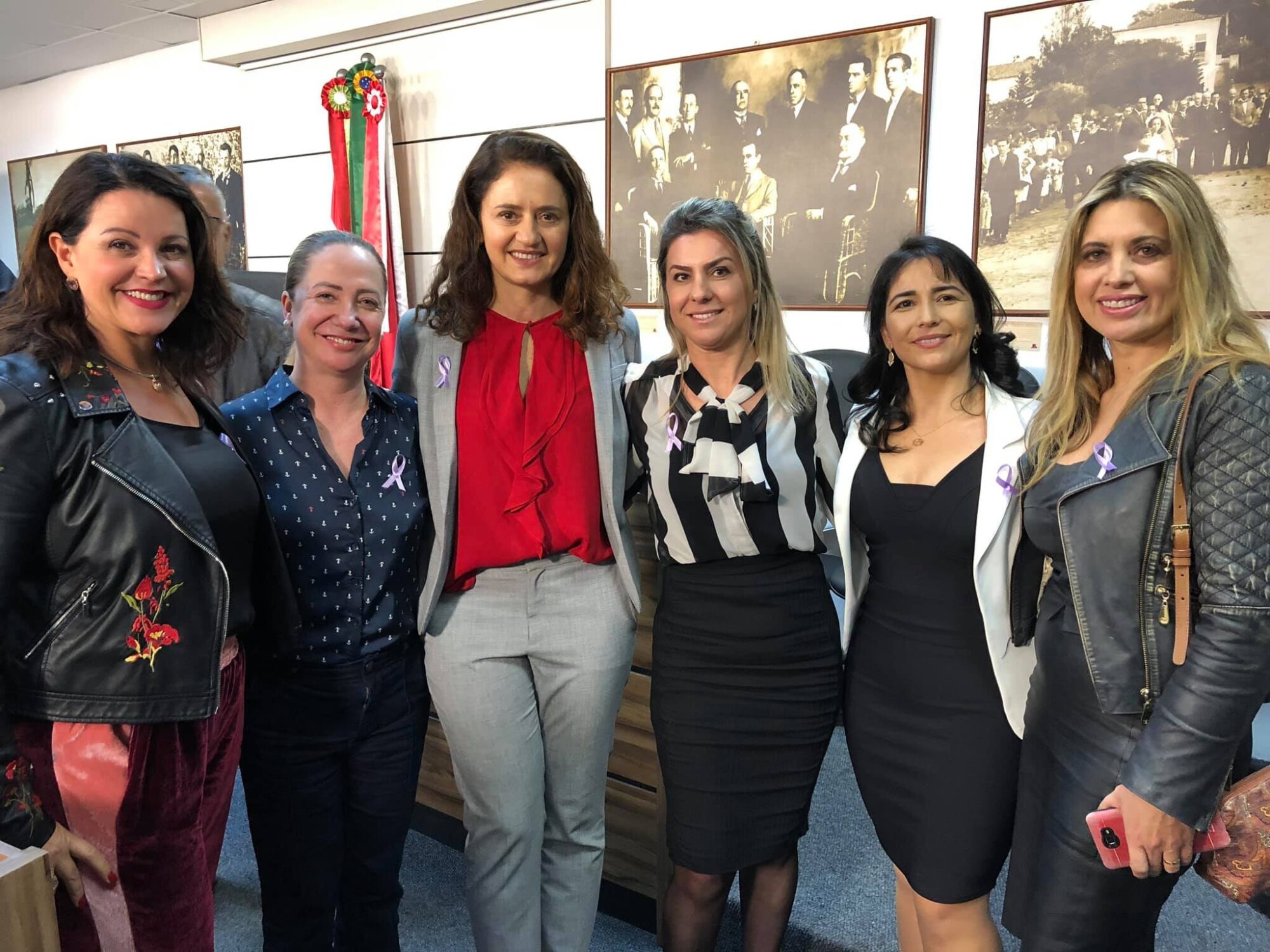 Deputada Marlene Fengler e vereadoras de São José