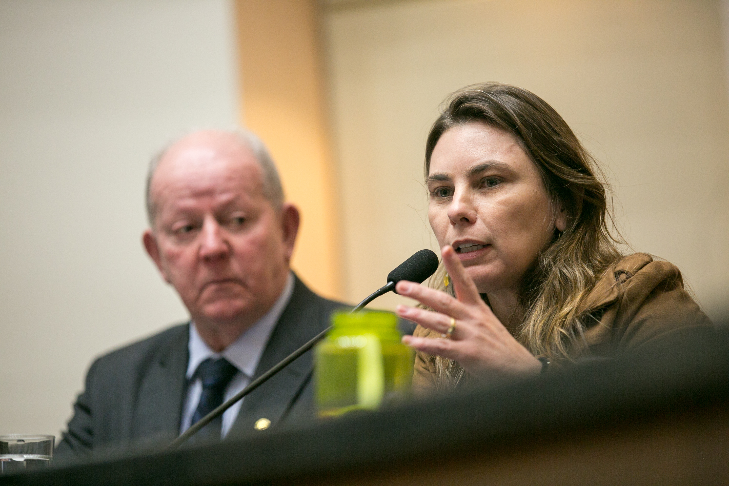 Deputada Paulinha (PDT) e Deputado Marcos Vieira (PSDB)