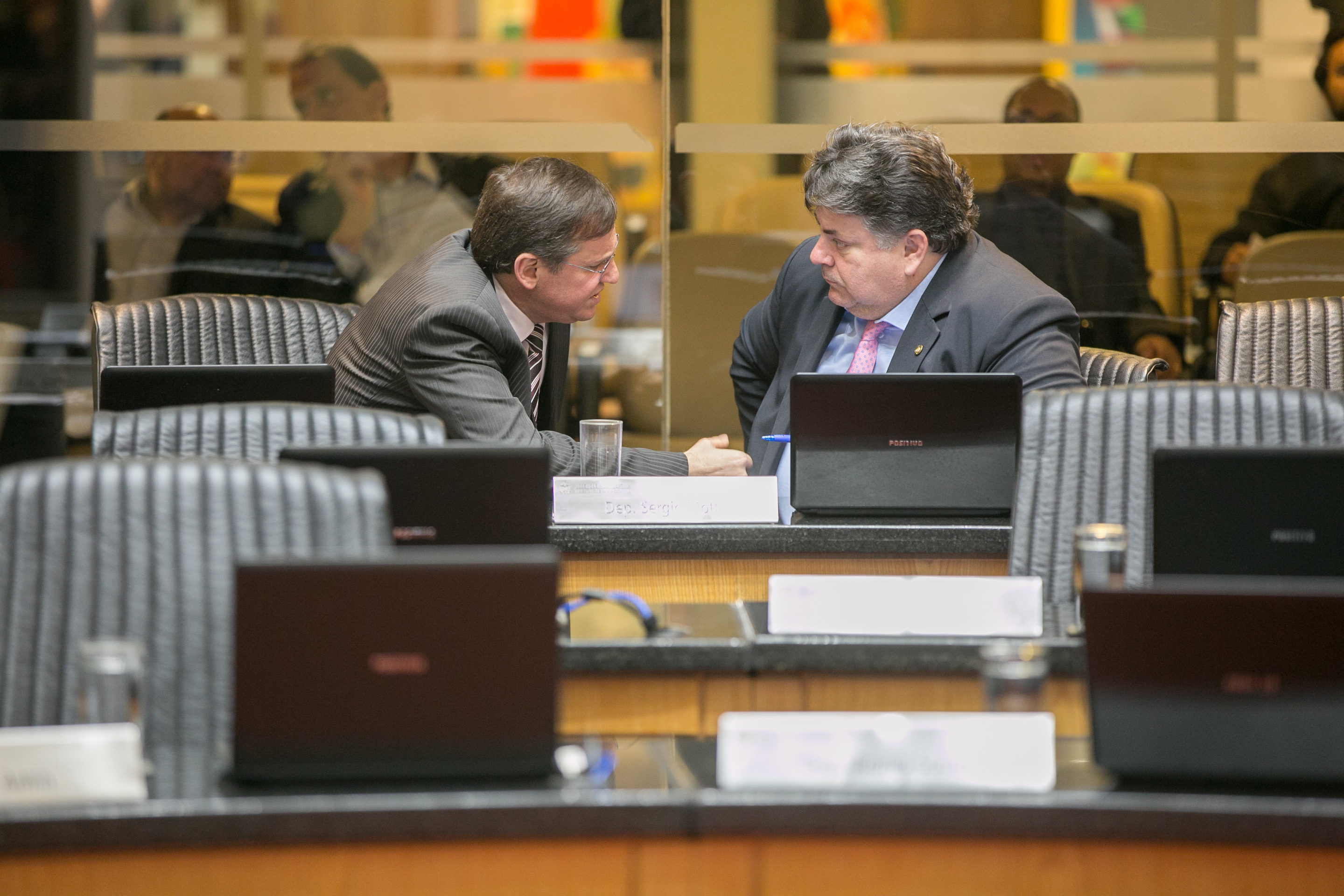 Deputado Jair Miotto (PSC) e Deputado Sergio Motta (PRB)