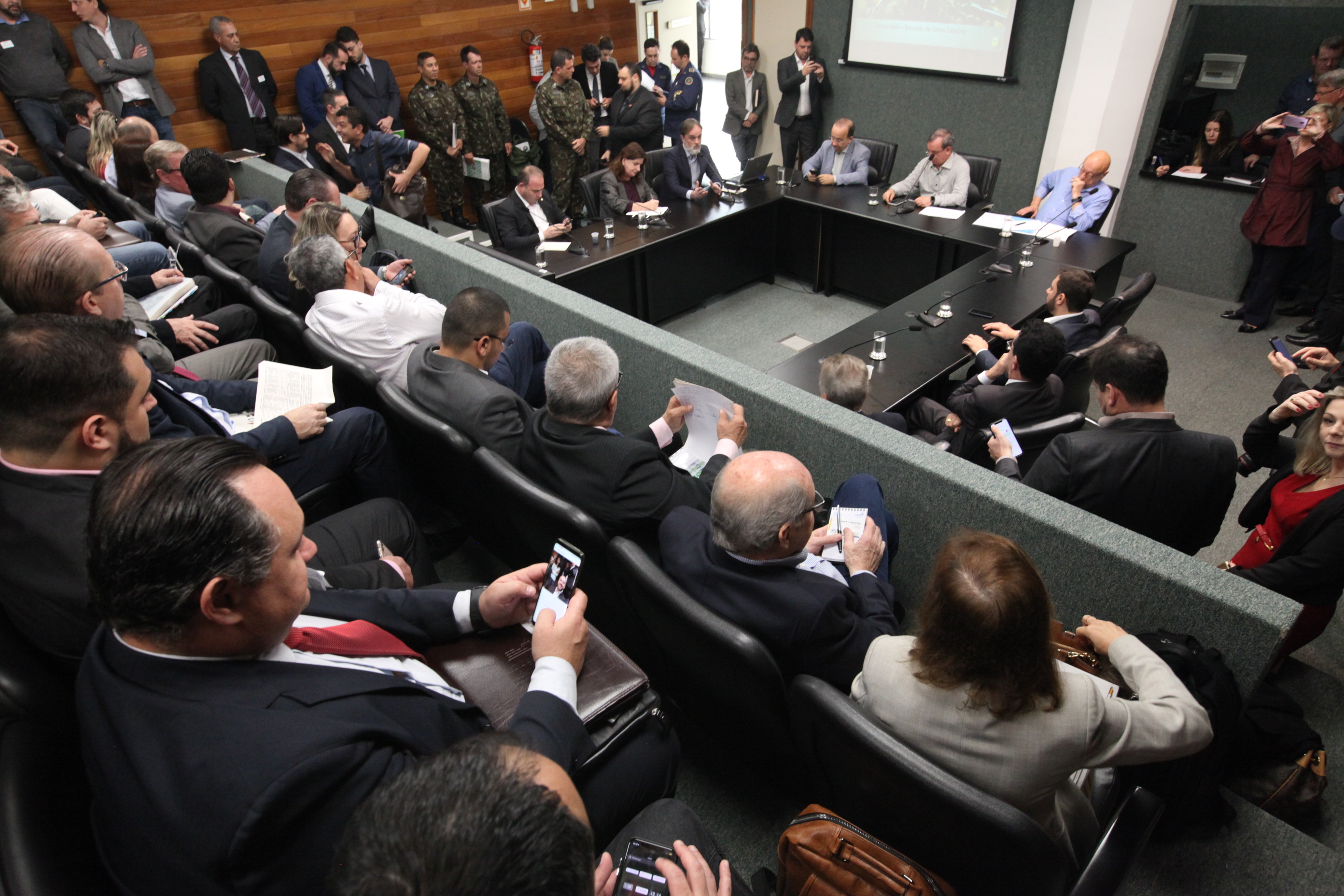 Reunião do fórum Parlamentar Catarinense