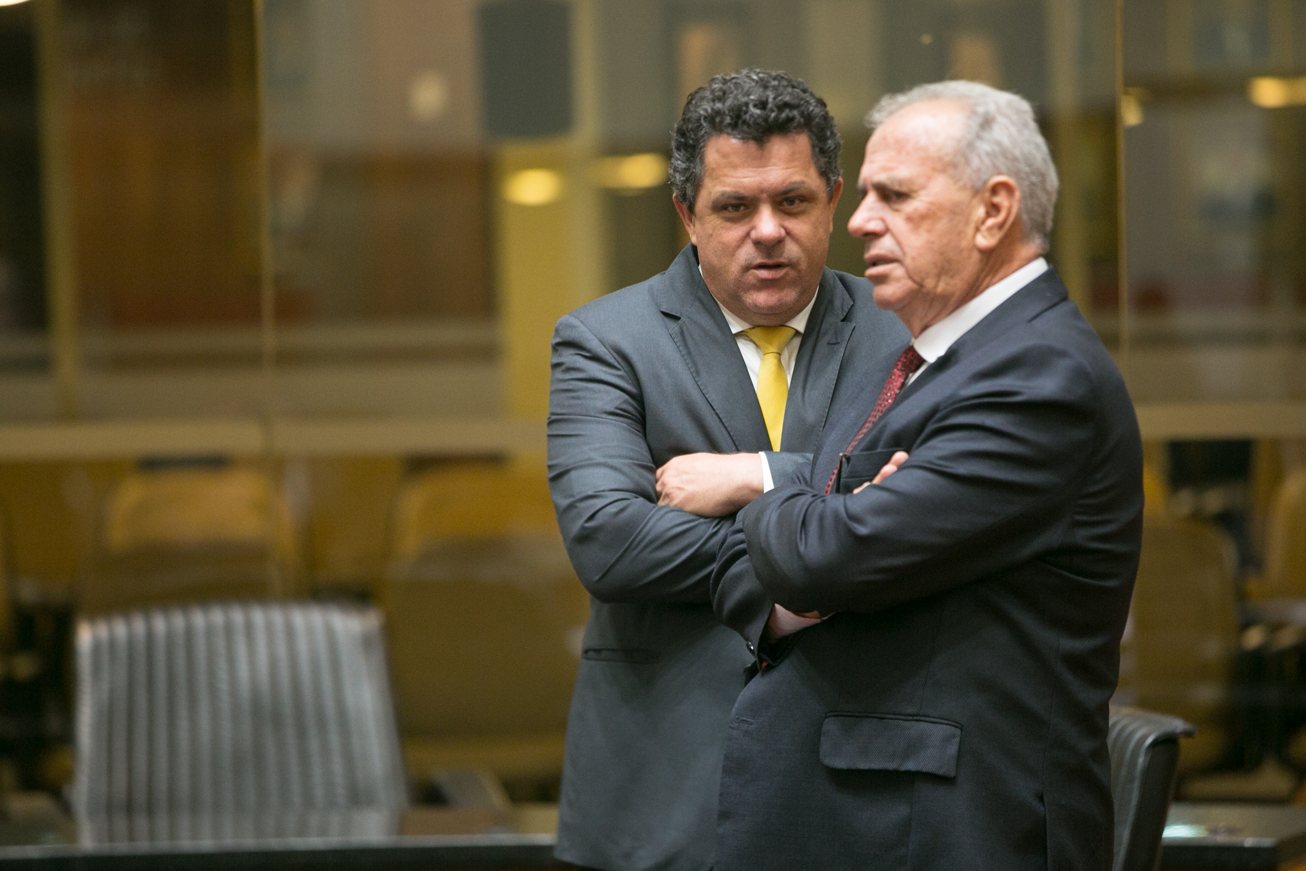 Deputado Ivan Naatz (PV) e 
Deputado Nazareno Martins (PSB)