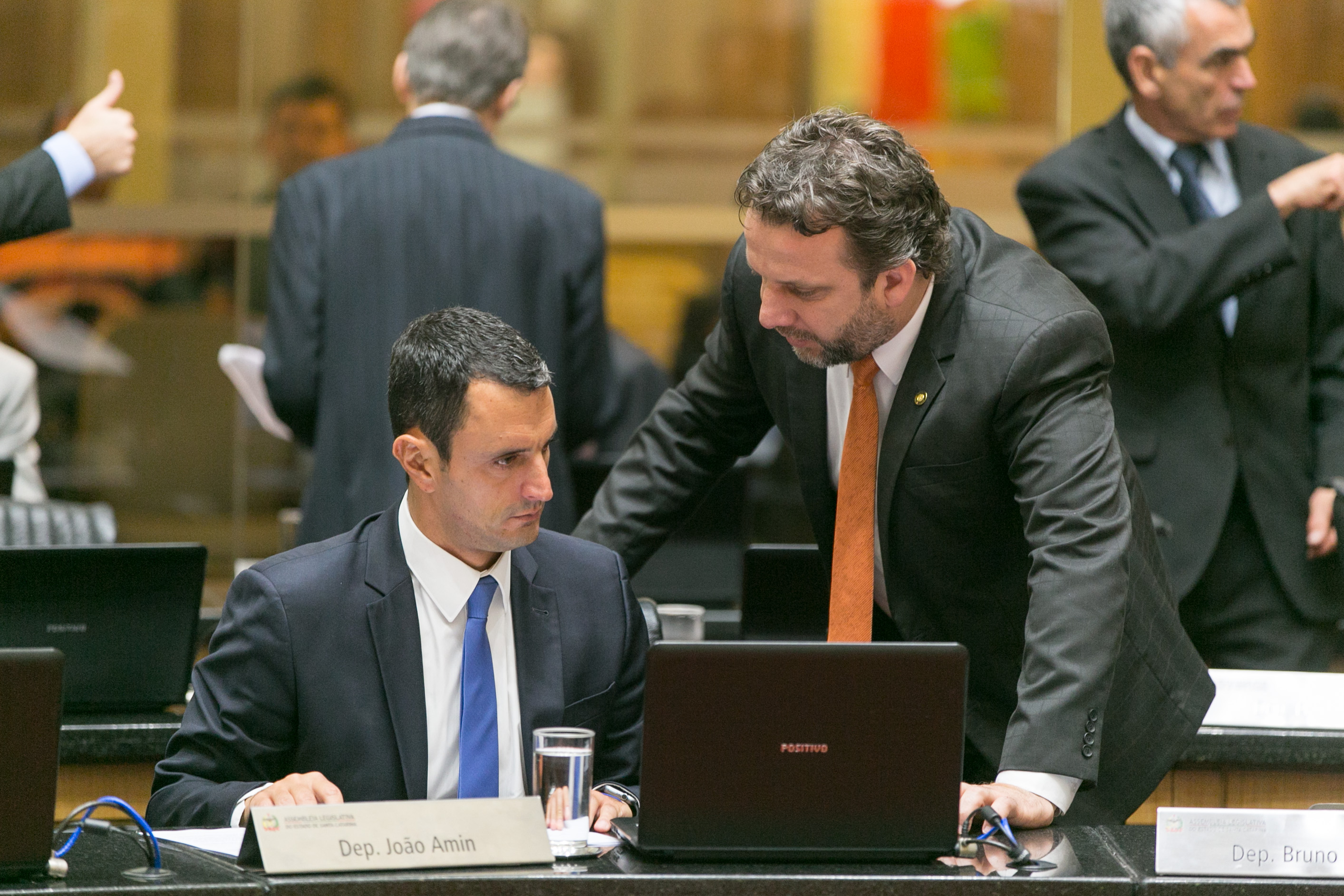 Deputado João Amin (PP) e Deputado Jerry Comper (MDB)