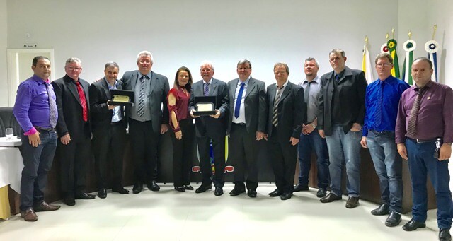 Deputado Sopelsa recebe título de Cidadão Honorário de Imbuia
