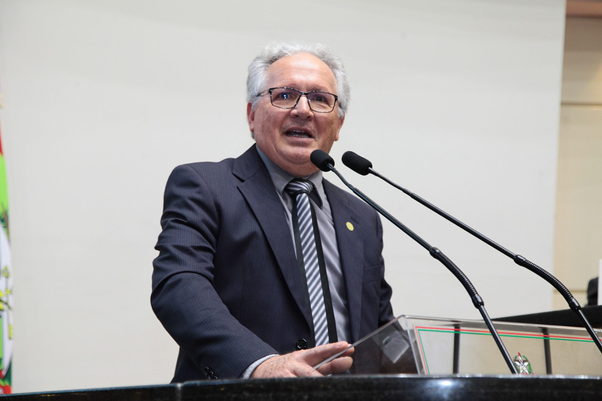 Selito Bordin,  produtor de cachaça de Xanxerê.