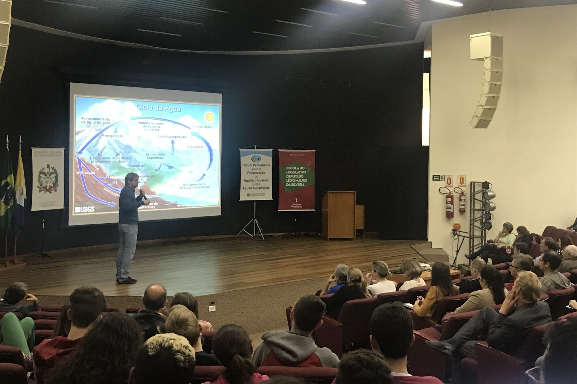 Salto Veloso debate futuro do meio ambiente em evento da Assembleia