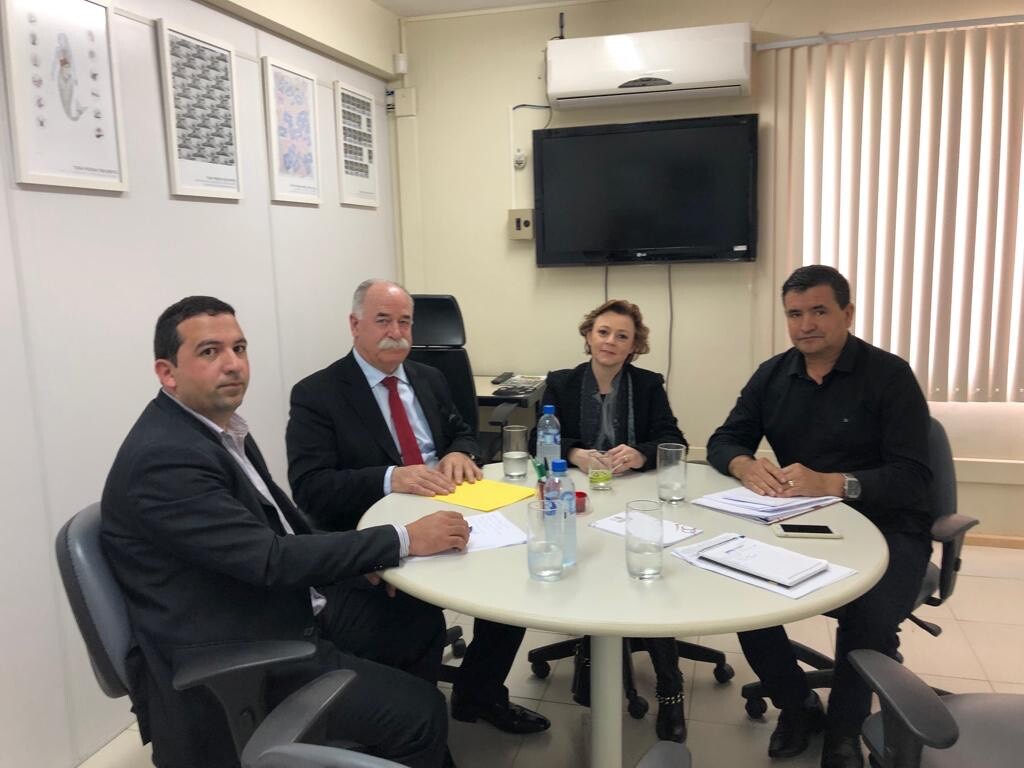 Titon articula com Secretaria como movimentar recursos ao FIA e ao Fundo do Idoso