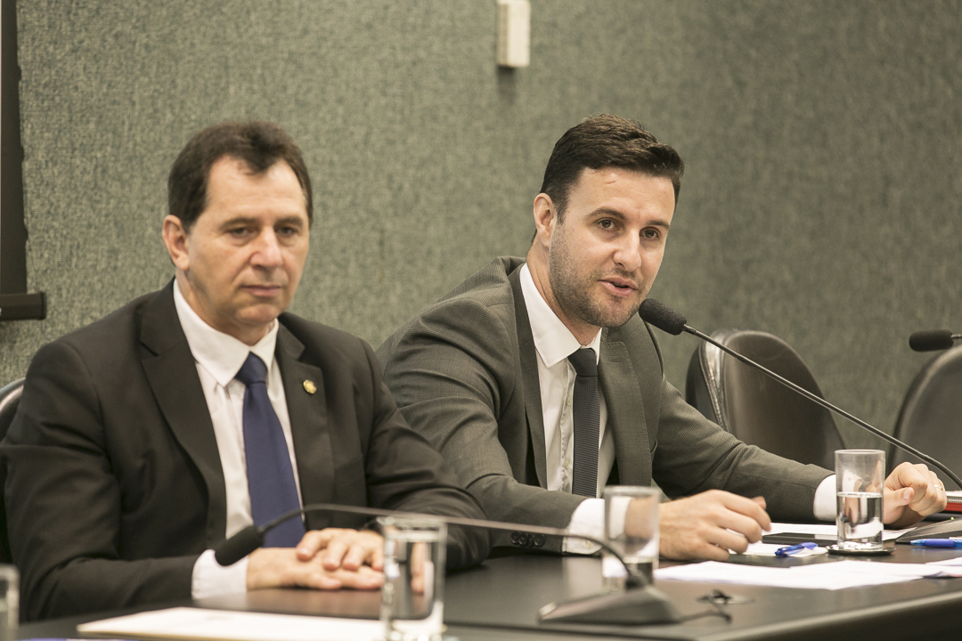 Comissão da Pesca e Aquicultura - Deputado Felipe Estevão e Deputado Coronel Onir Mocelin