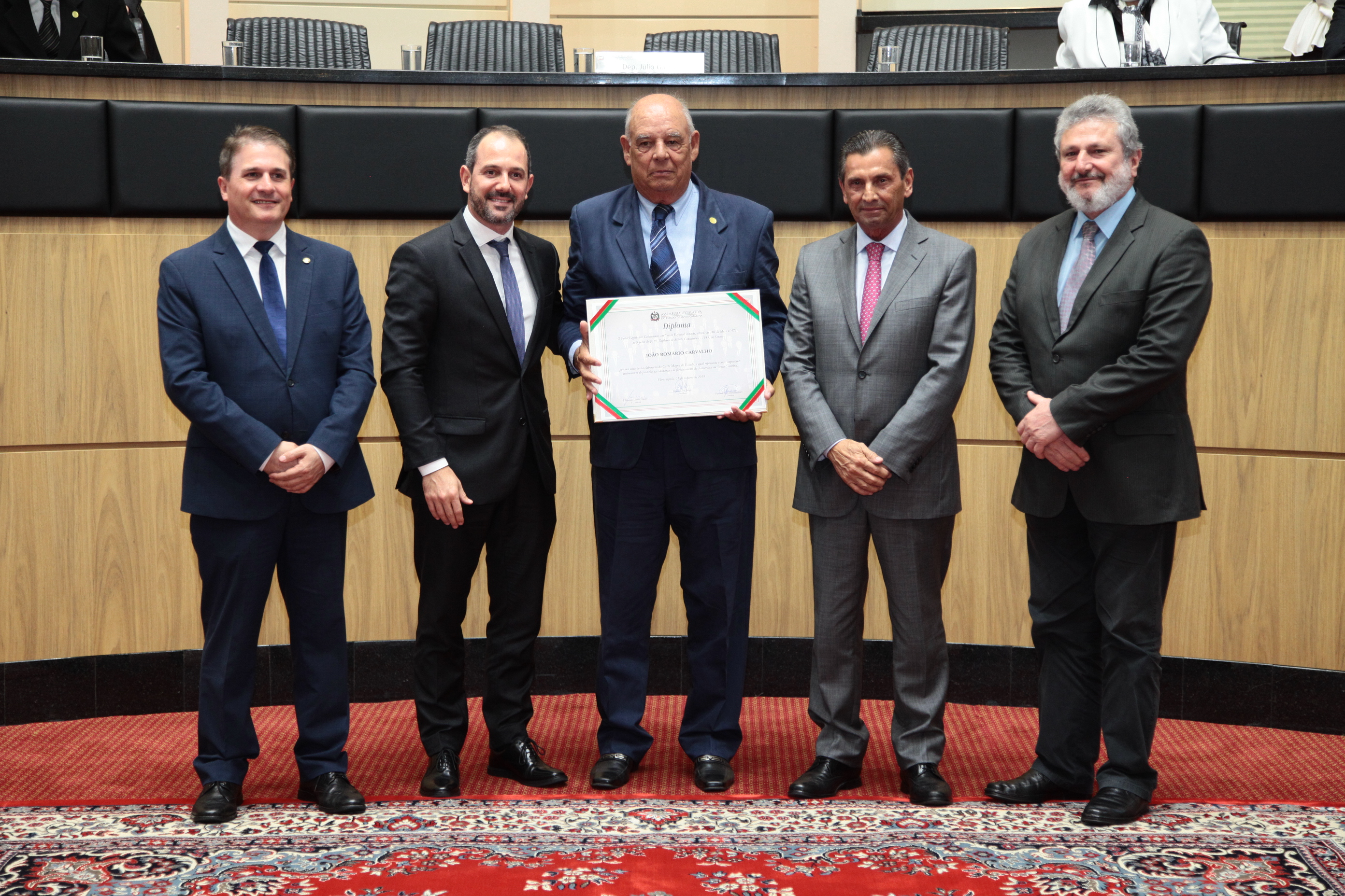 Sessão Especial em Homenagem aos Deputados Constituintes de 1989