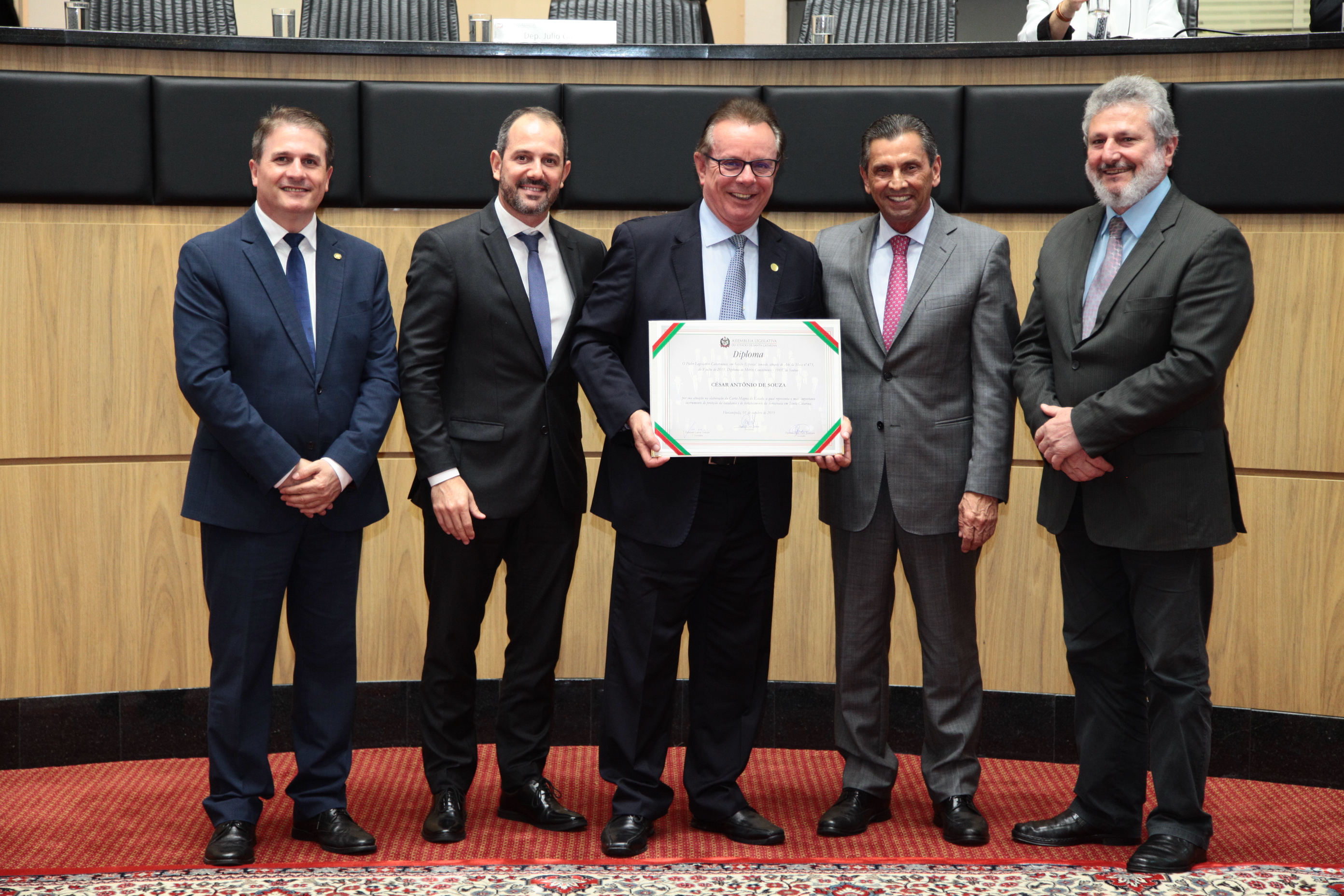 Sessão Especial em Homenagem aos Deputados Constituintes de 1989