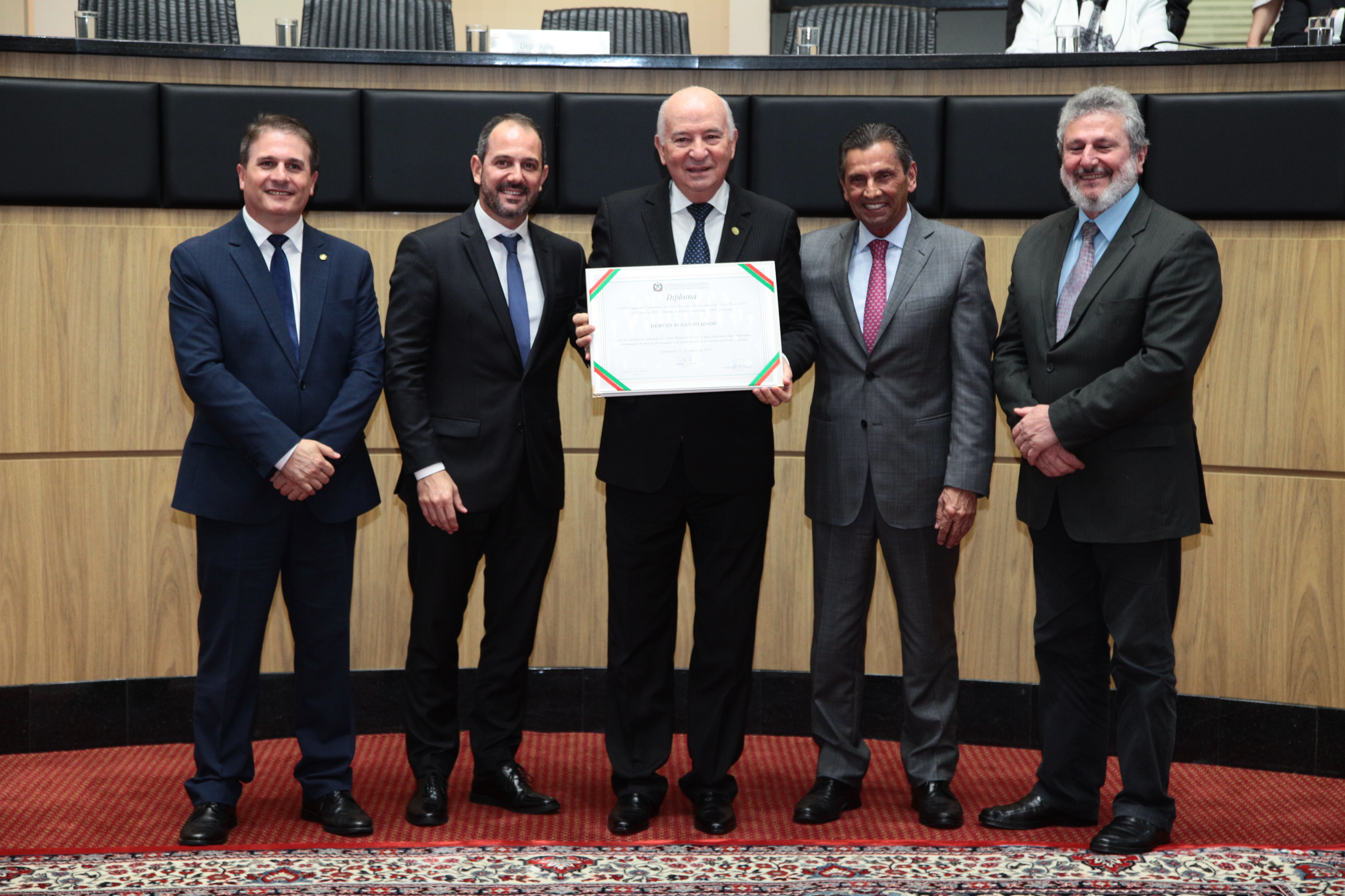 Sessão Especial em Homenagem aos Deputados Constituintes de 1989