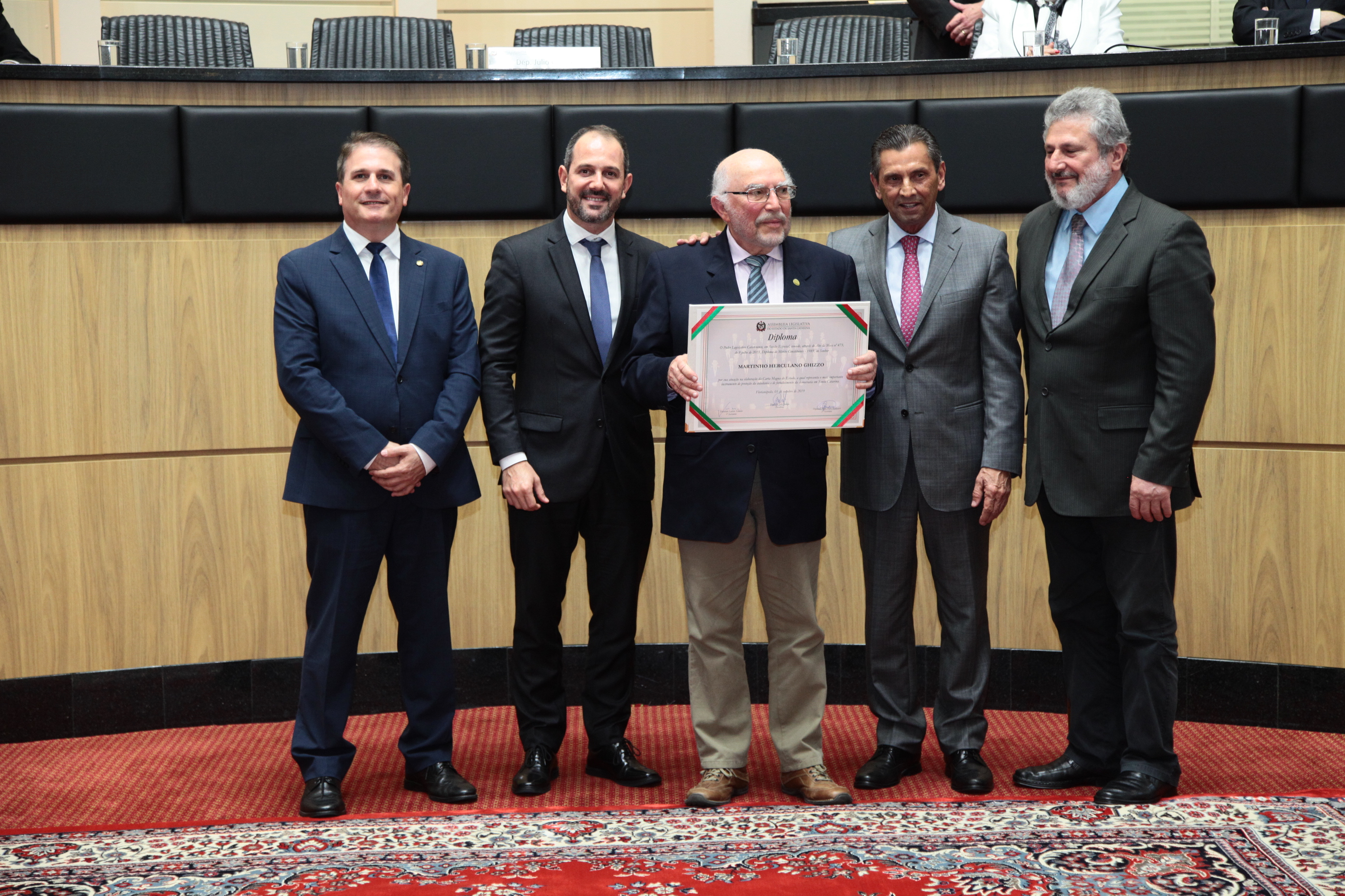 Sessão Especial em Homenagem aos Deputados Constituintes de 1989