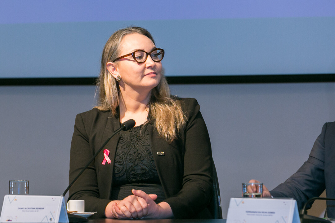 Daniela Reinehr, vice-governadora do Estado