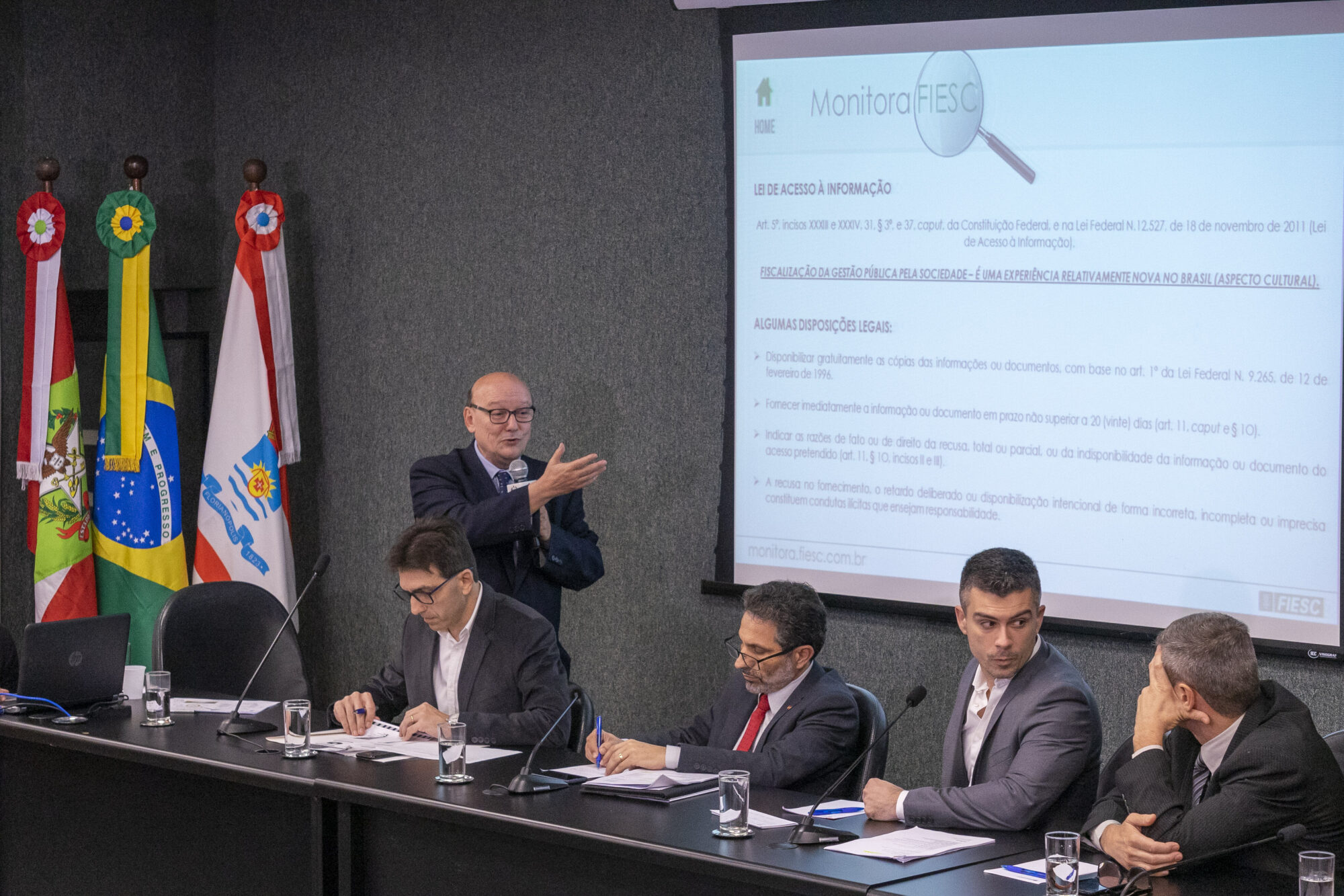 Egídio Martorano, secretário-executivo da Câmara de Transporte da Fiesc