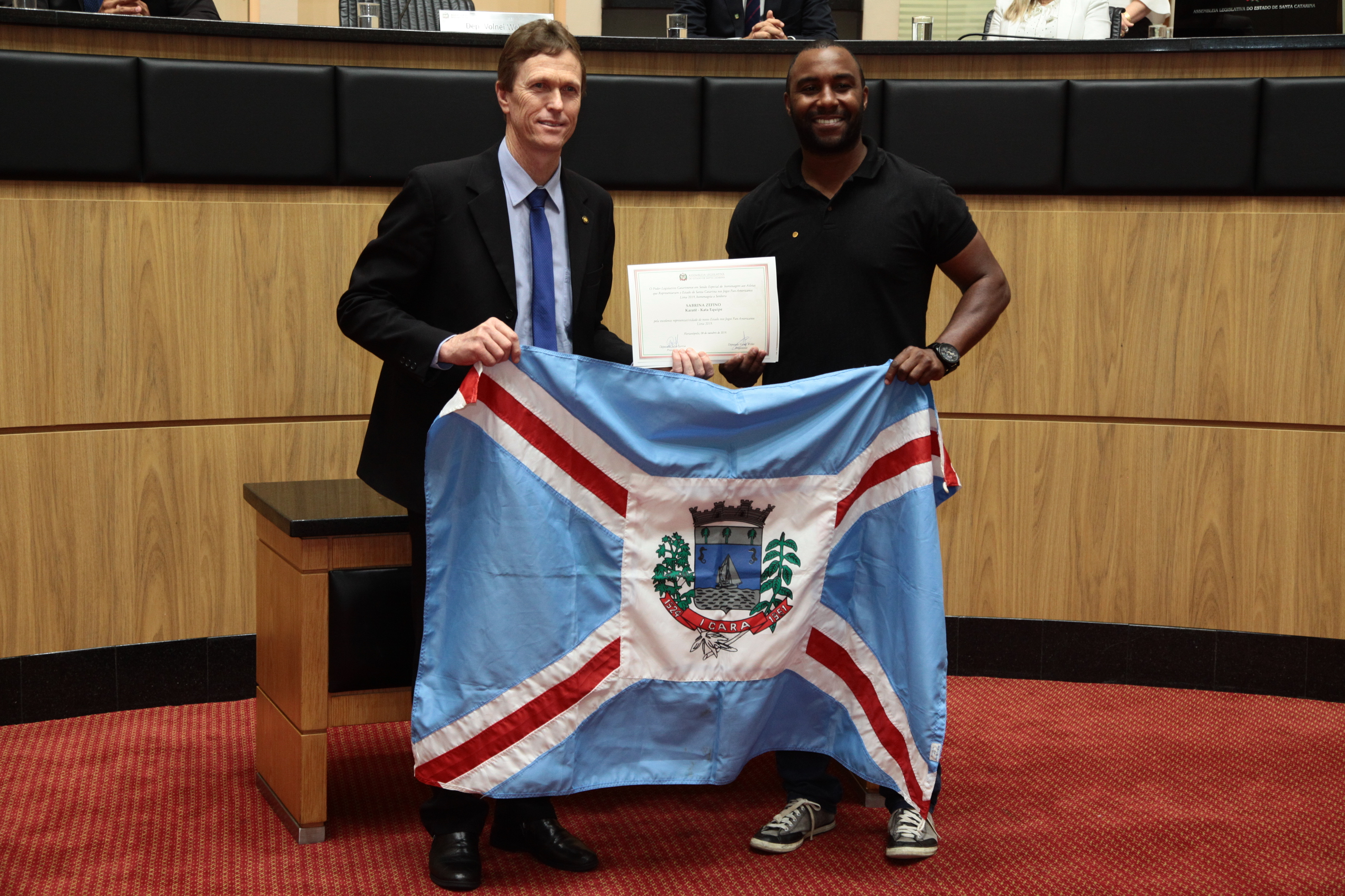 Sessão Especial - Homenagem os atletas de Santa Catarina que participaram dos Jogos Pan-Americanos